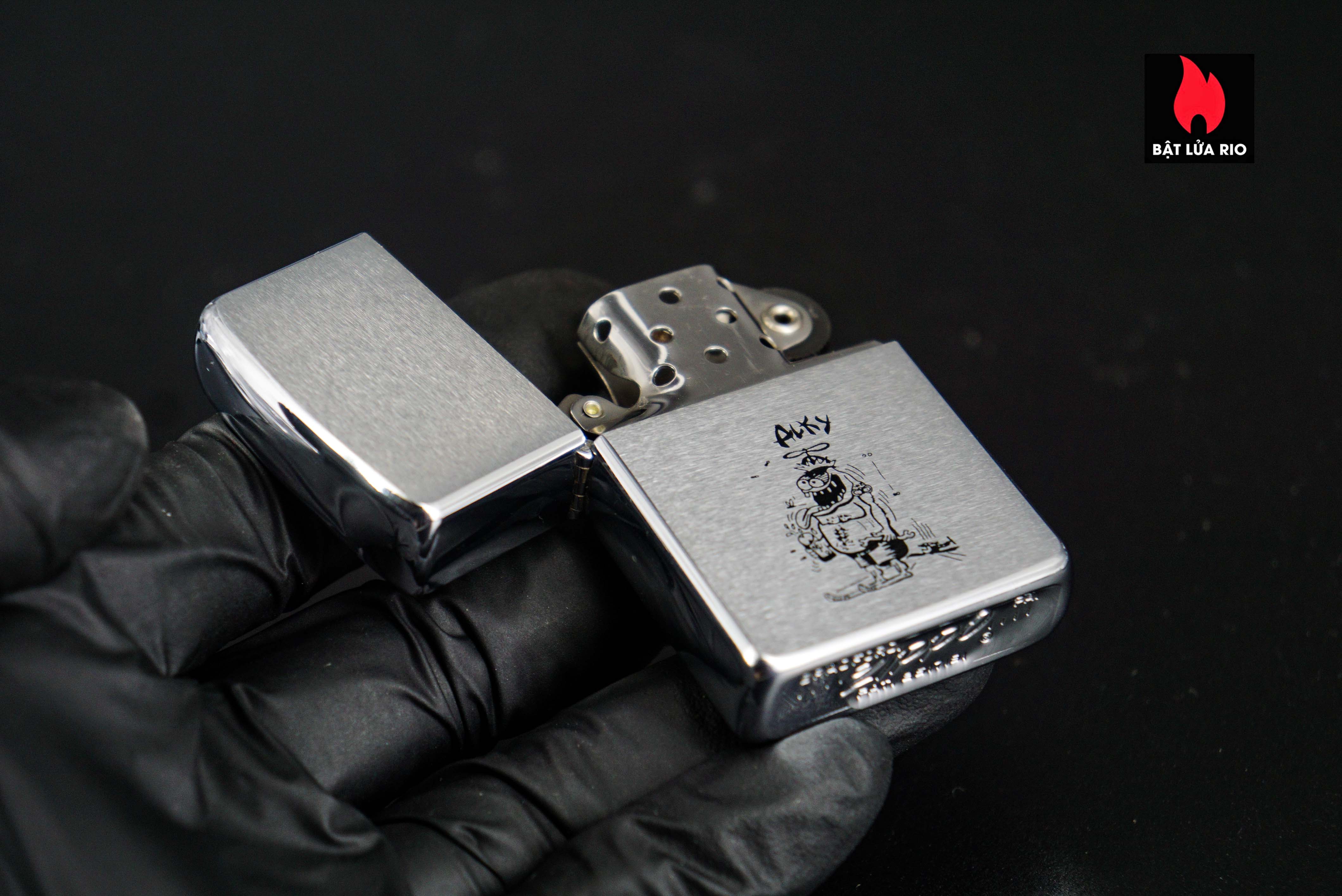 Zippo Xưa 1966 – Alky 47 Zippo Xưa 1966 – Alky 15