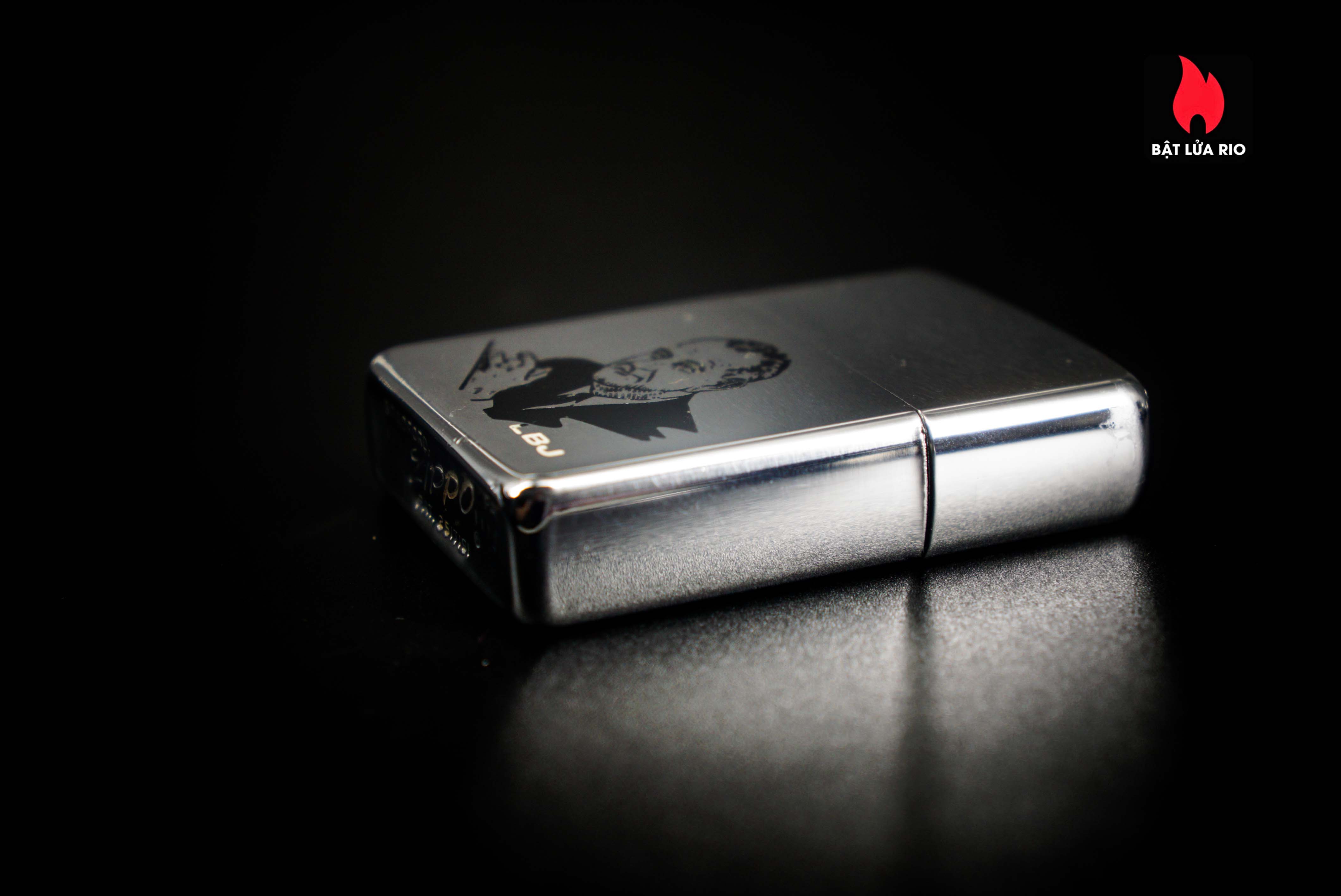 Zippo Xưa 1966 – Lyndon Baines Johnson – LBJ 42 Zippo Xưa 1966 – Lyndon Baines Johnson – LBJ 17
