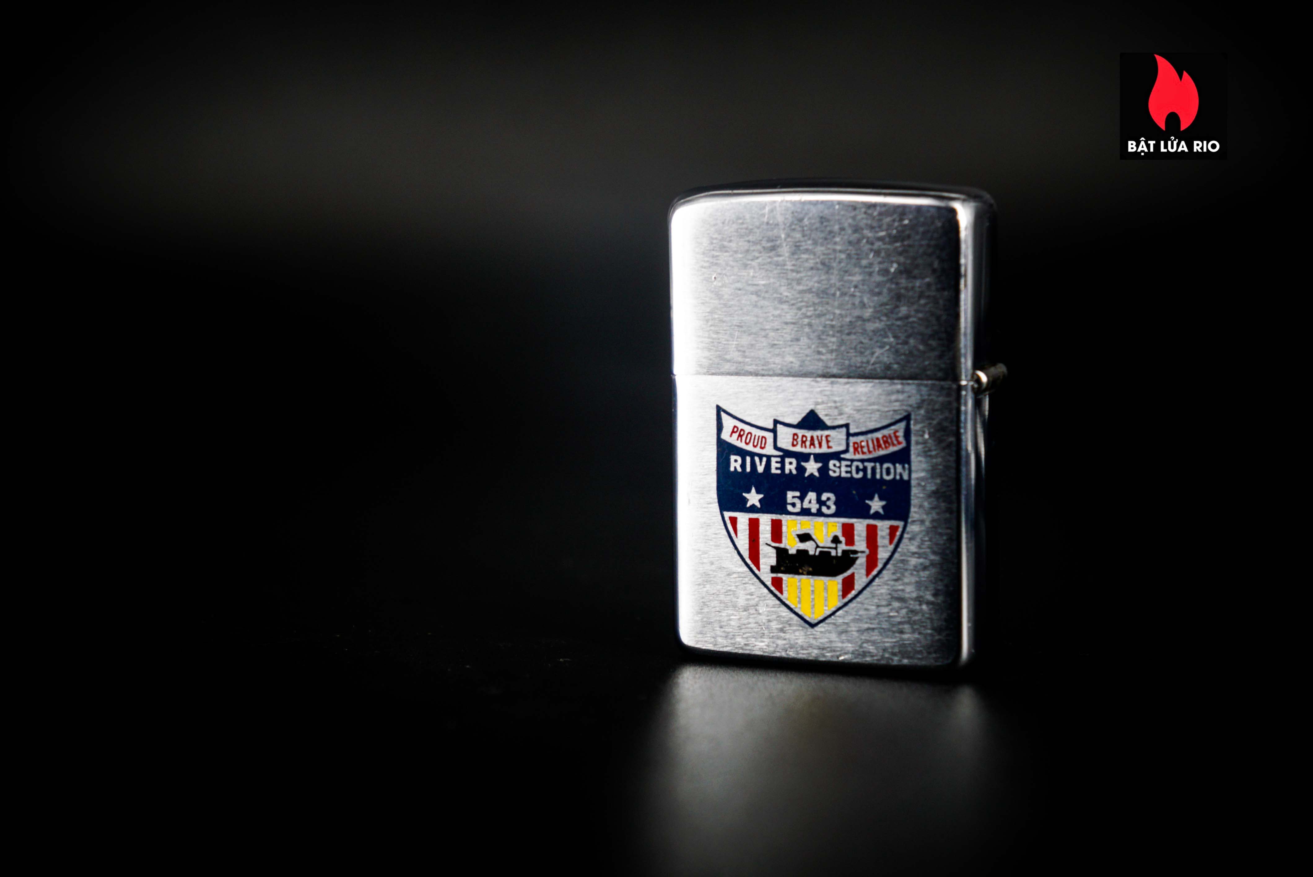 Zippo Xưa 1967 – VietNam War – River Section 543 – Nha Be VietNam 1
