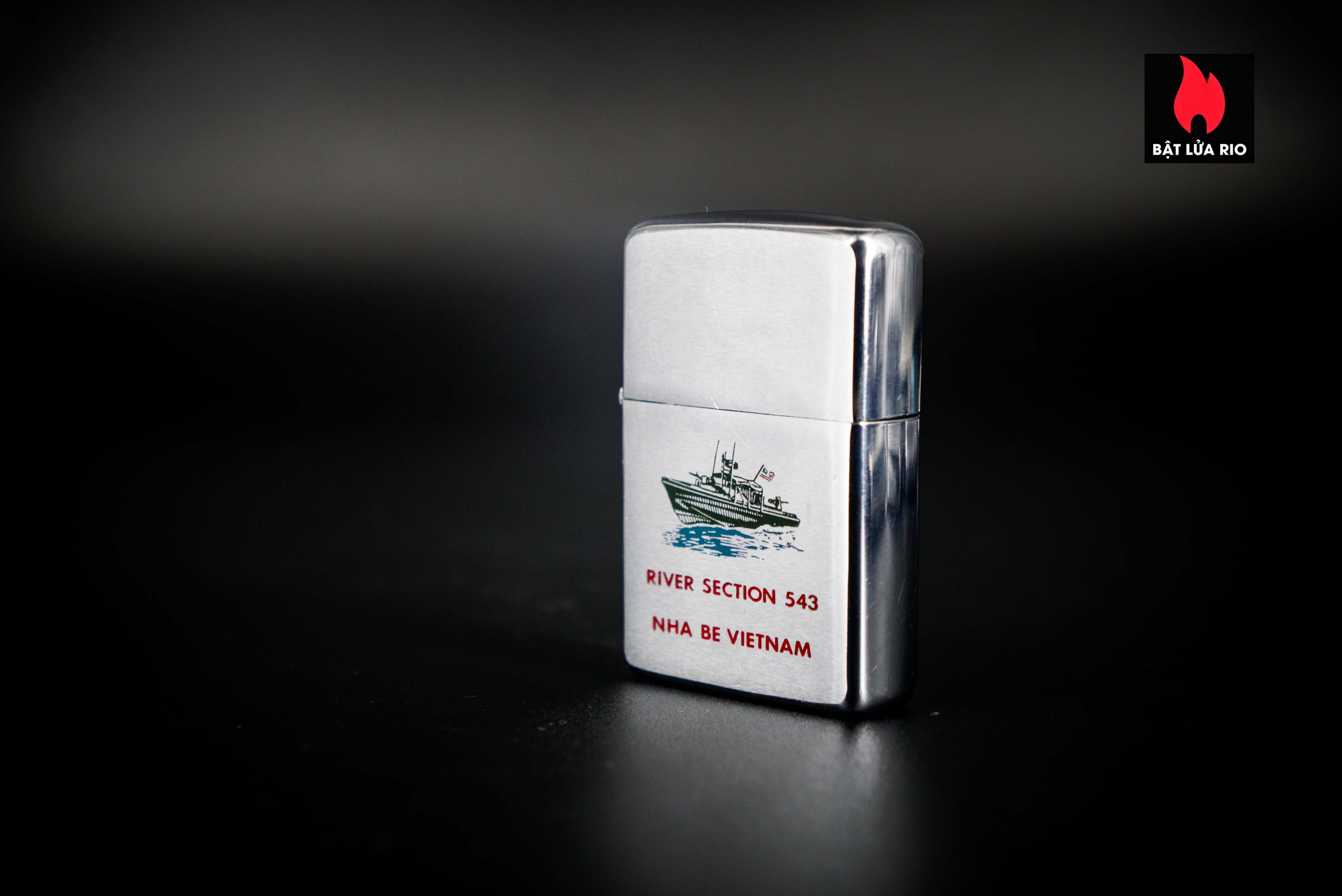 Zippo Xưa 1967 – VietNam War – River Section 543 – Nha Be VietNam 10