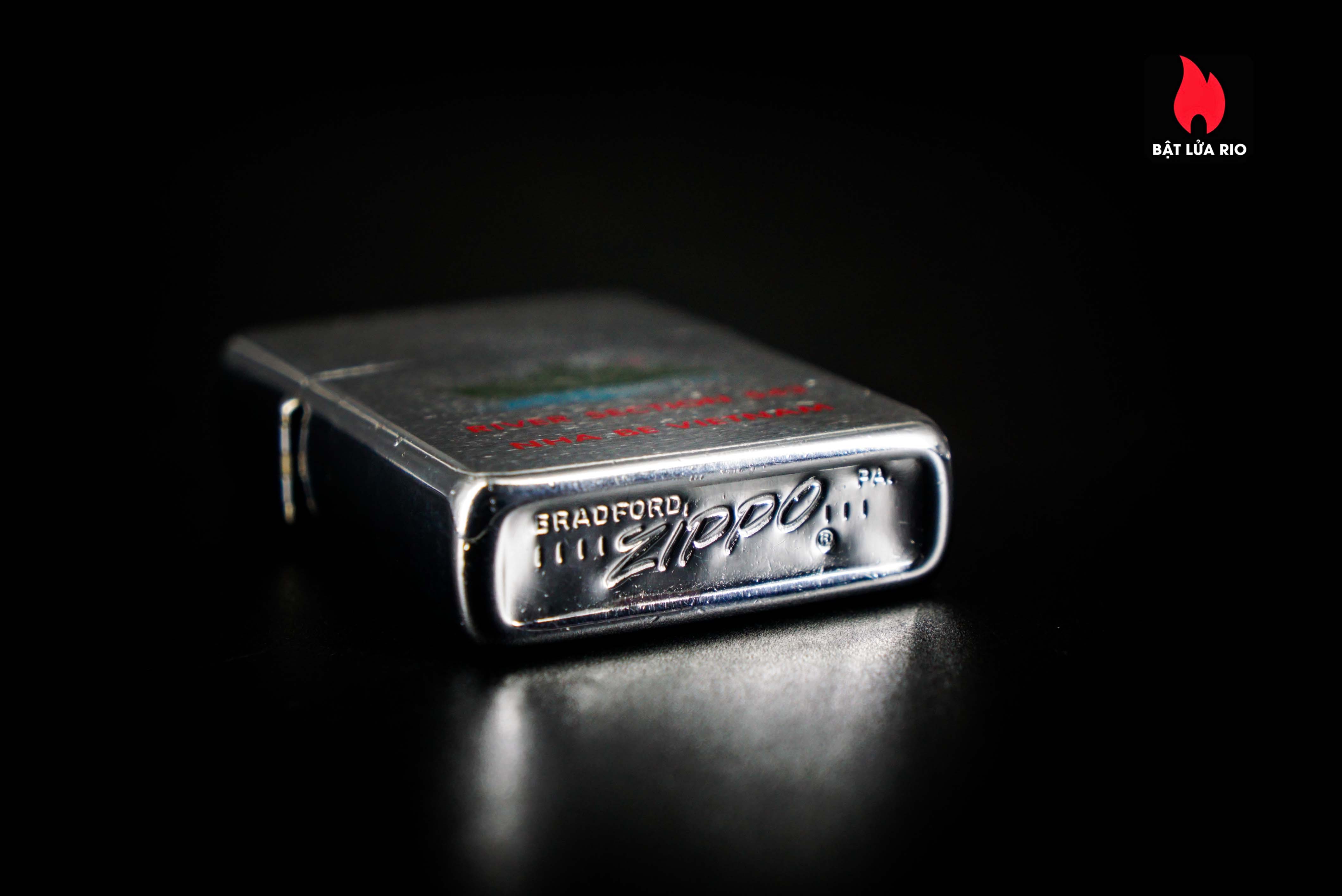 Zippo Xưa 1967 – VietNam War – River Section 543 – Nha Be VietNam 13