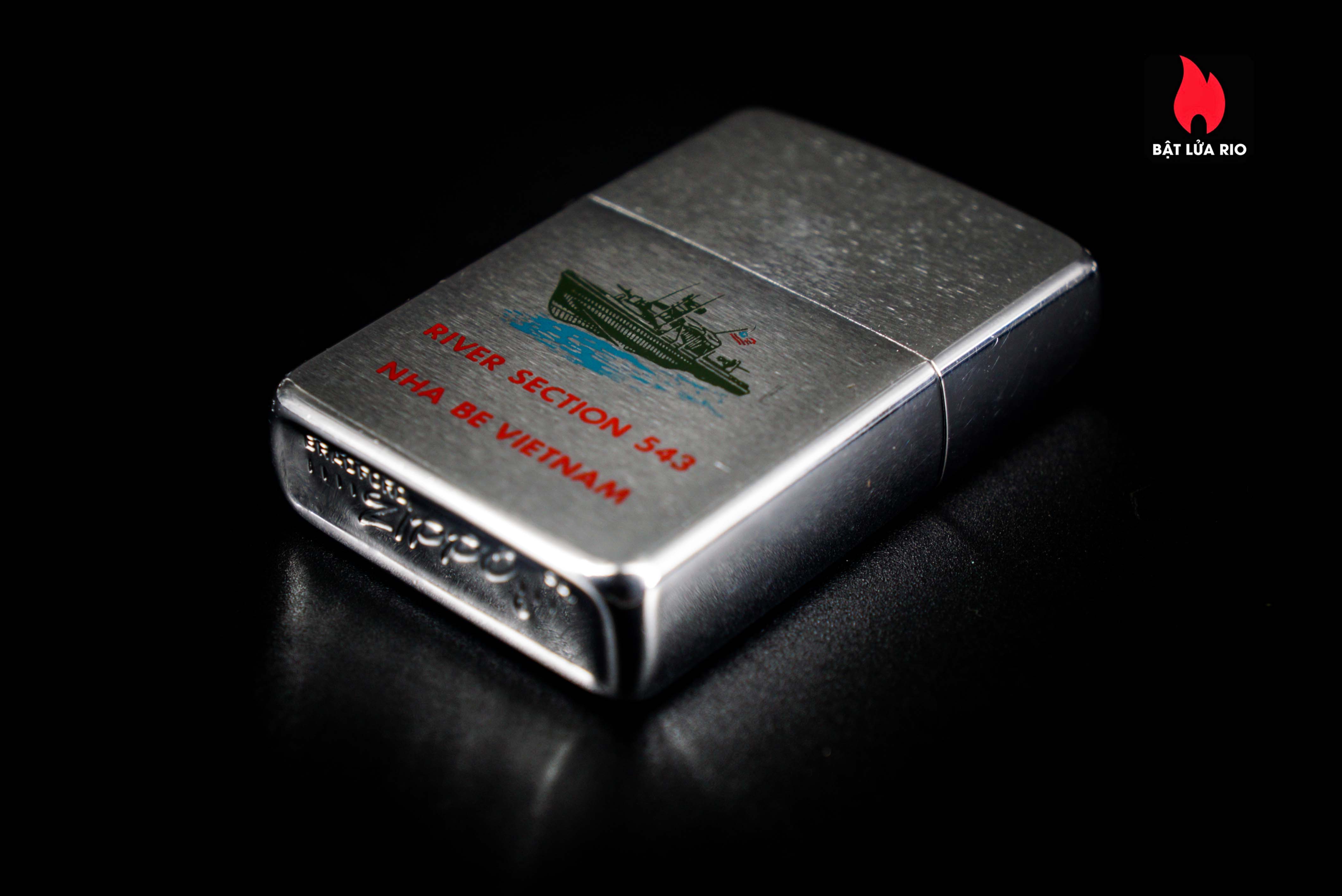 Zippo Xưa 1967 – VietNam War – River Section 543 – Nha Be VietNam 14