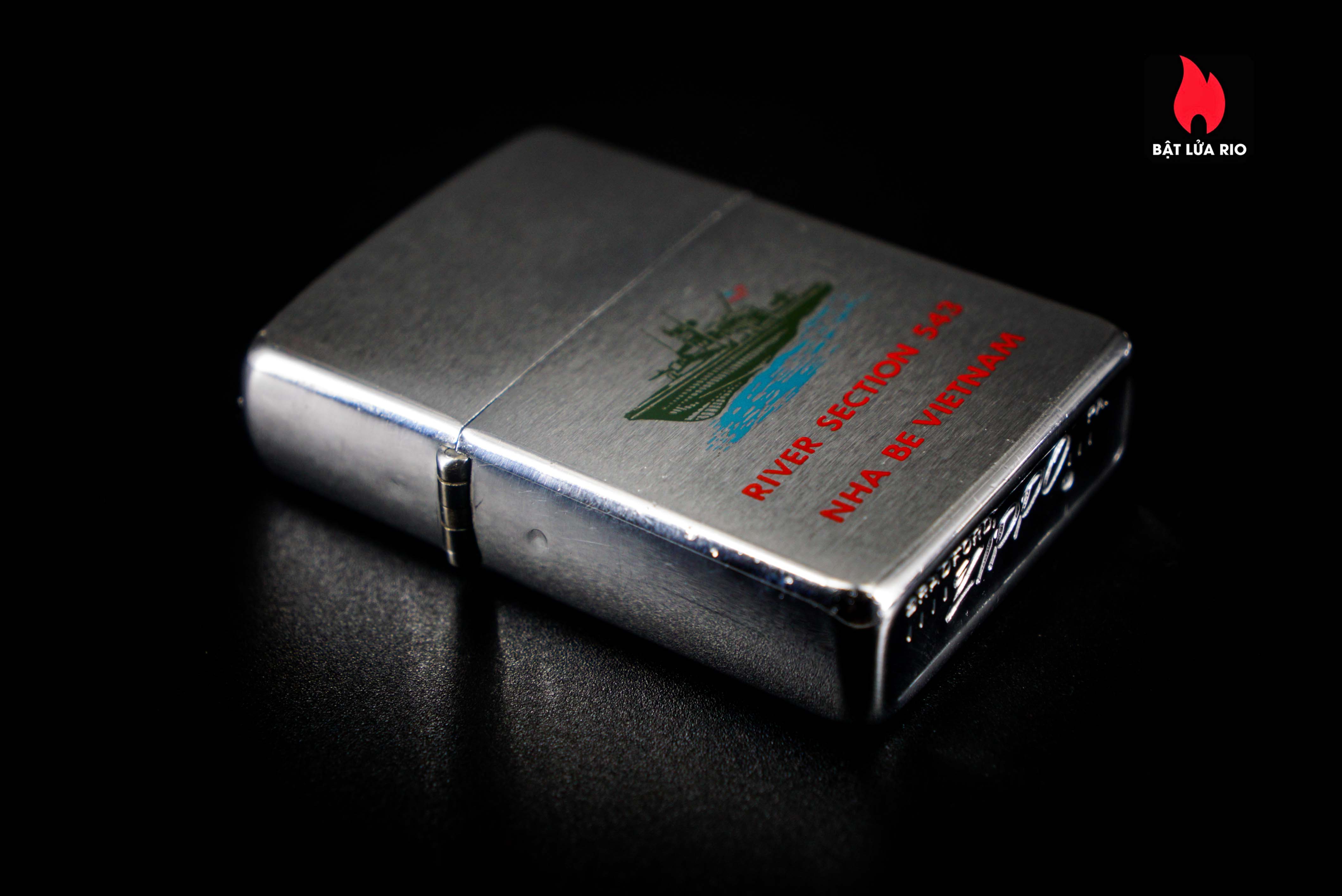 Zippo Xưa 1967 – VietNam War – River Section 543 – Nha Be VietNam 18