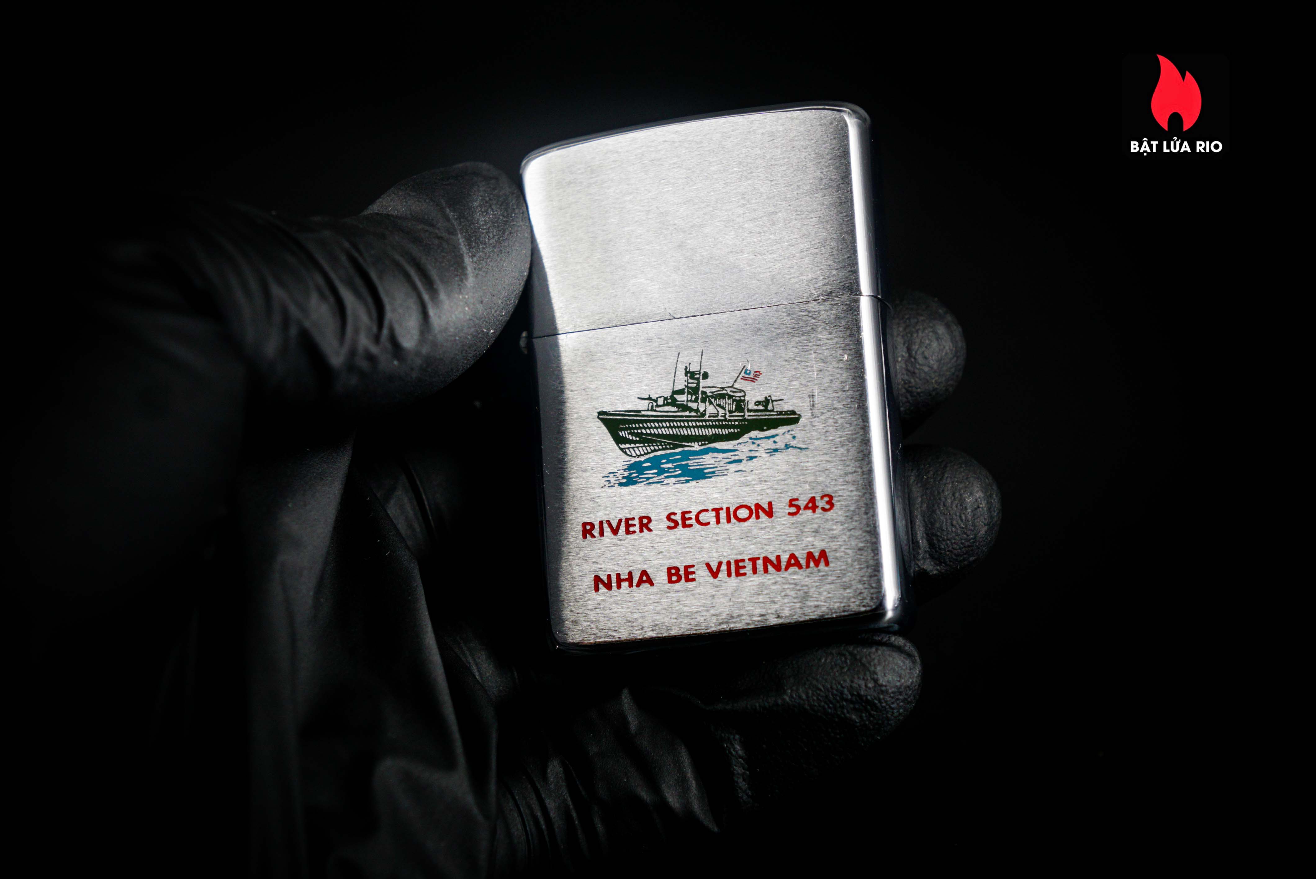 Zippo Xưa 1967 – VietNam War – River Section 543 – Nha Be VietNam 19