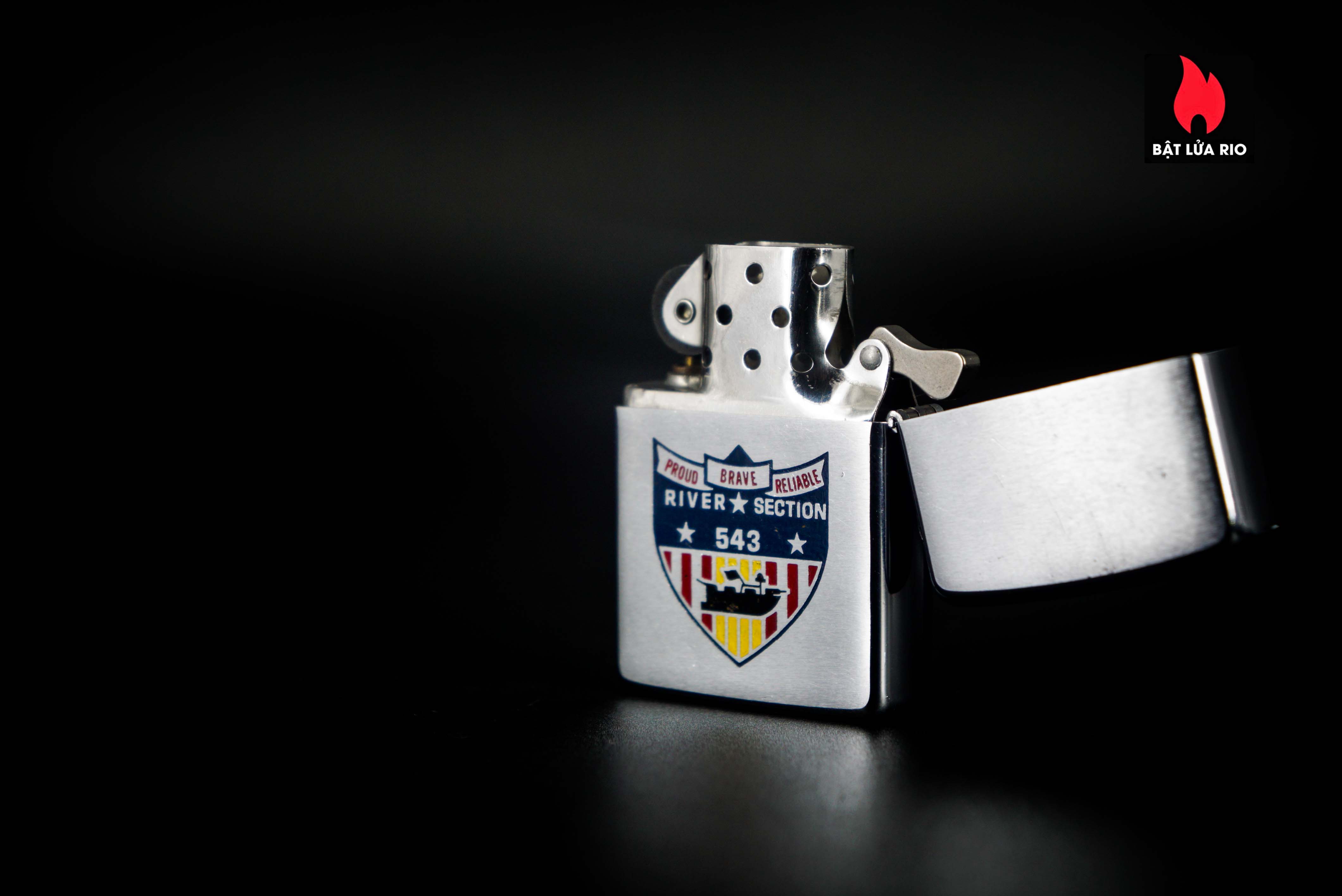 Zippo Xưa 1967 – VietNam War – River Section 543 – Nha Be VietNam 2