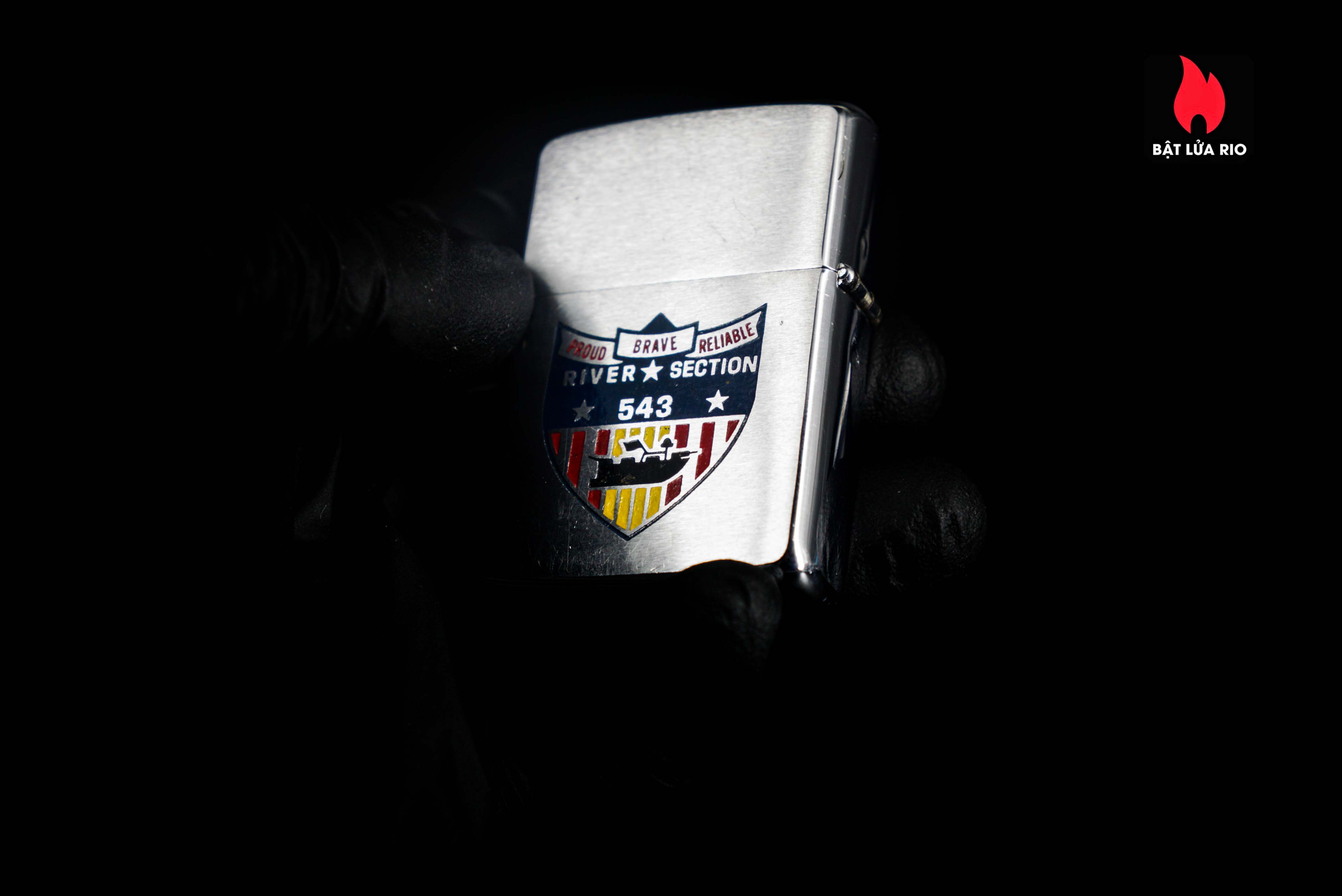 Zippo Xưa 1967 – VietNam War – River Section 543 – Nha Be VietNam 20