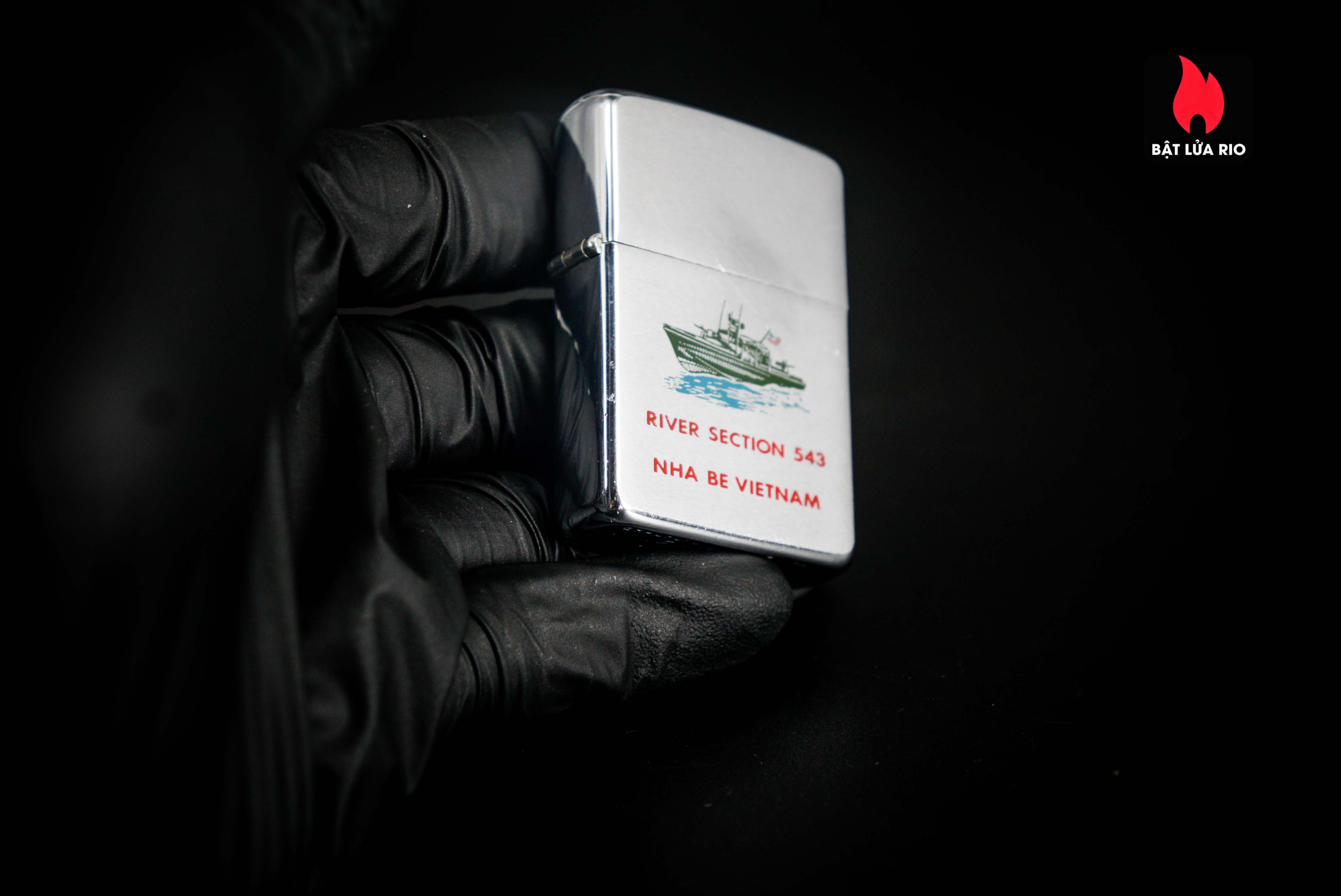 Zippo Xưa 1967 – VietNam War – River Section 543 – Nha Be VietNam 22