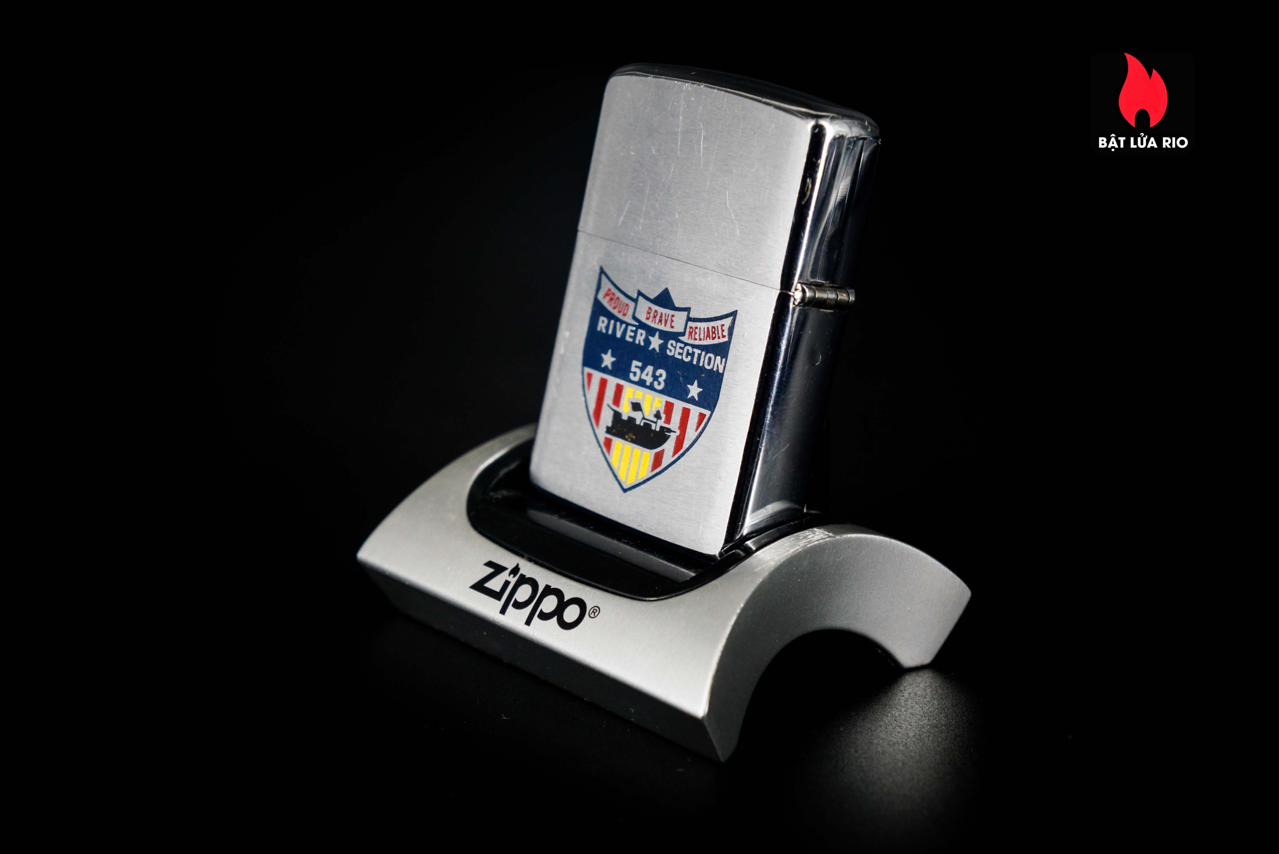 Zippo Xưa 1967 – VietNam War – River Section 543 – Nha Be VietNam 23