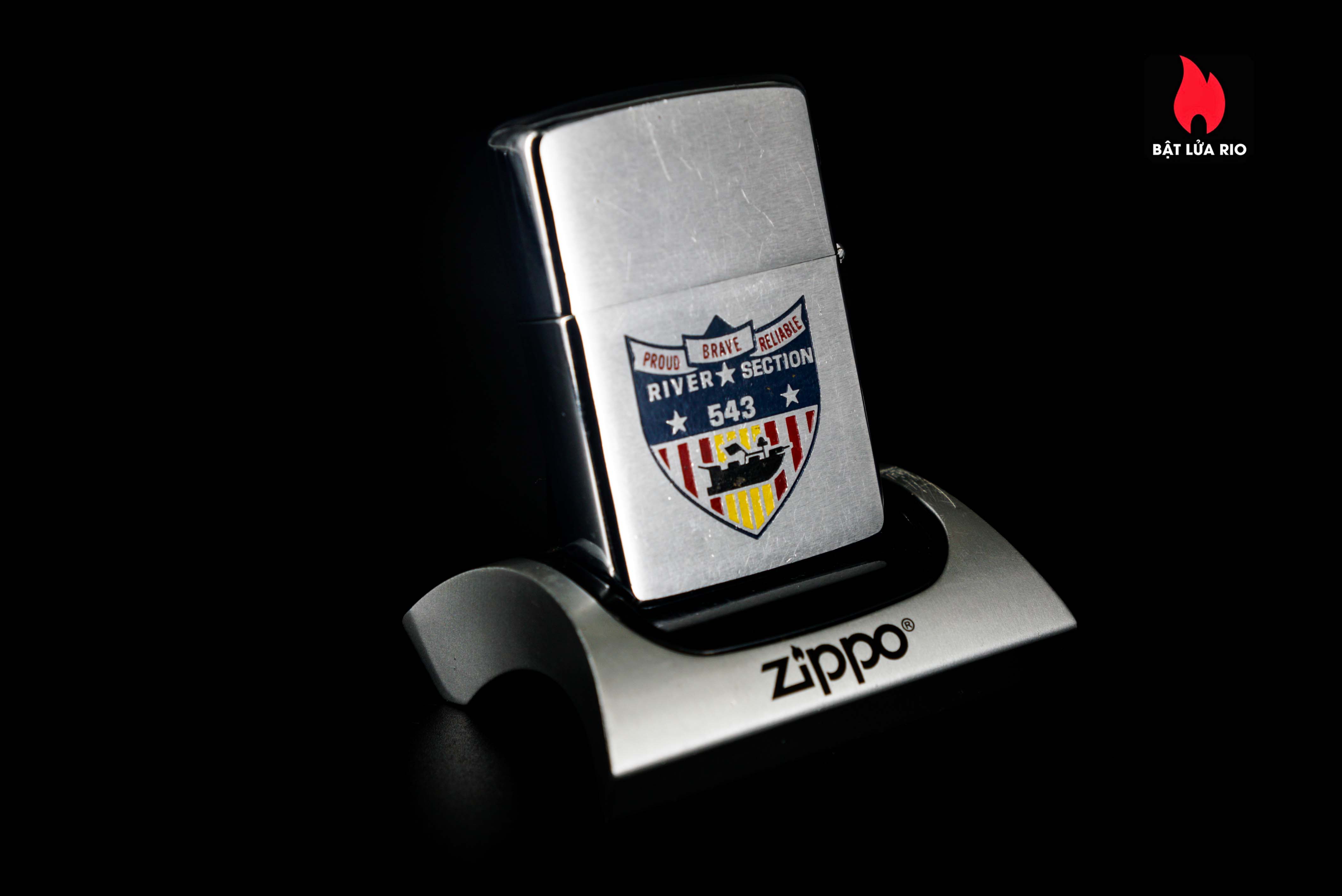 Zippo Xưa 1967 – VietNam War – River Section 543 – Nha Be VietNam 26