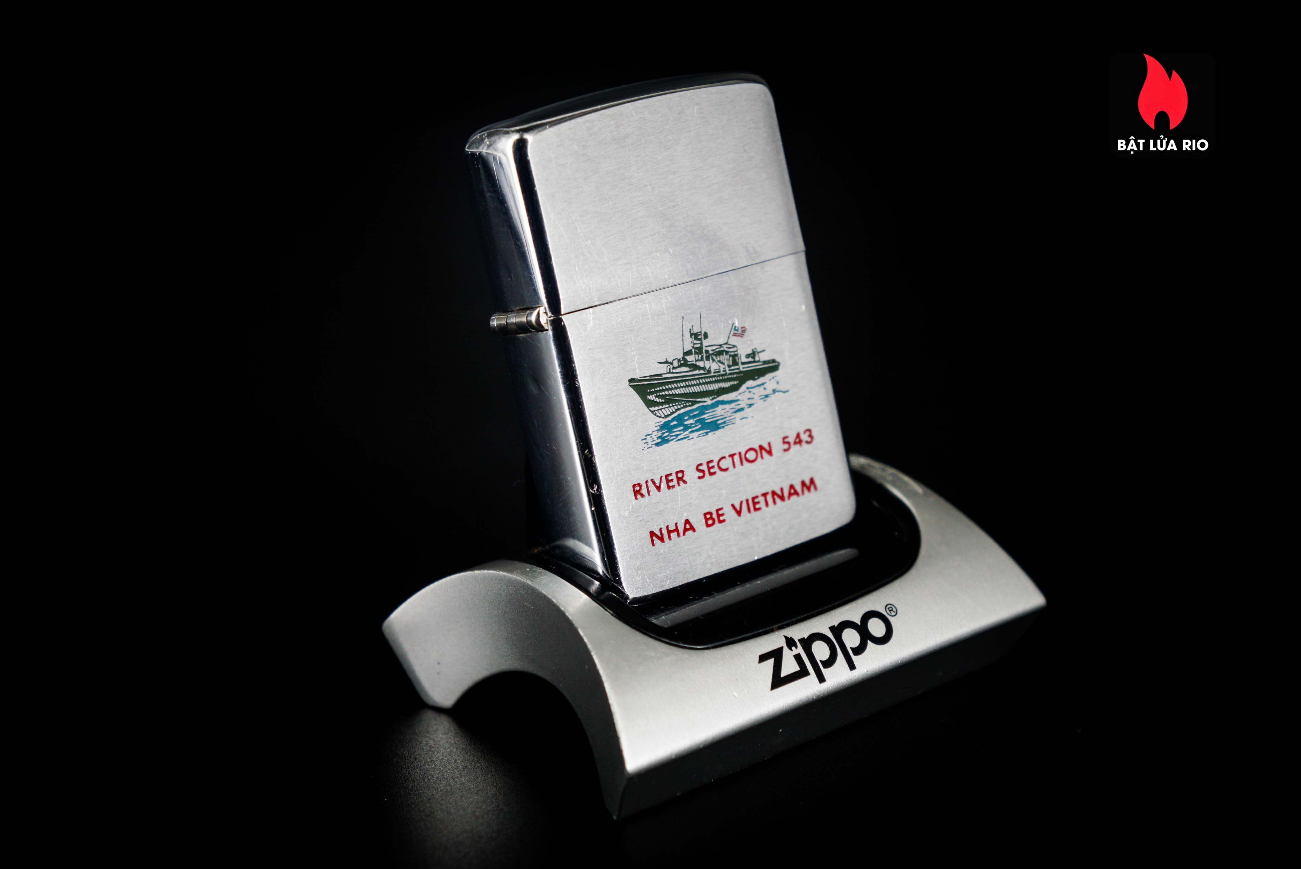 Zippo Xưa 1967 – VietNam War – River Section 543 – Nha Be VietNam 27