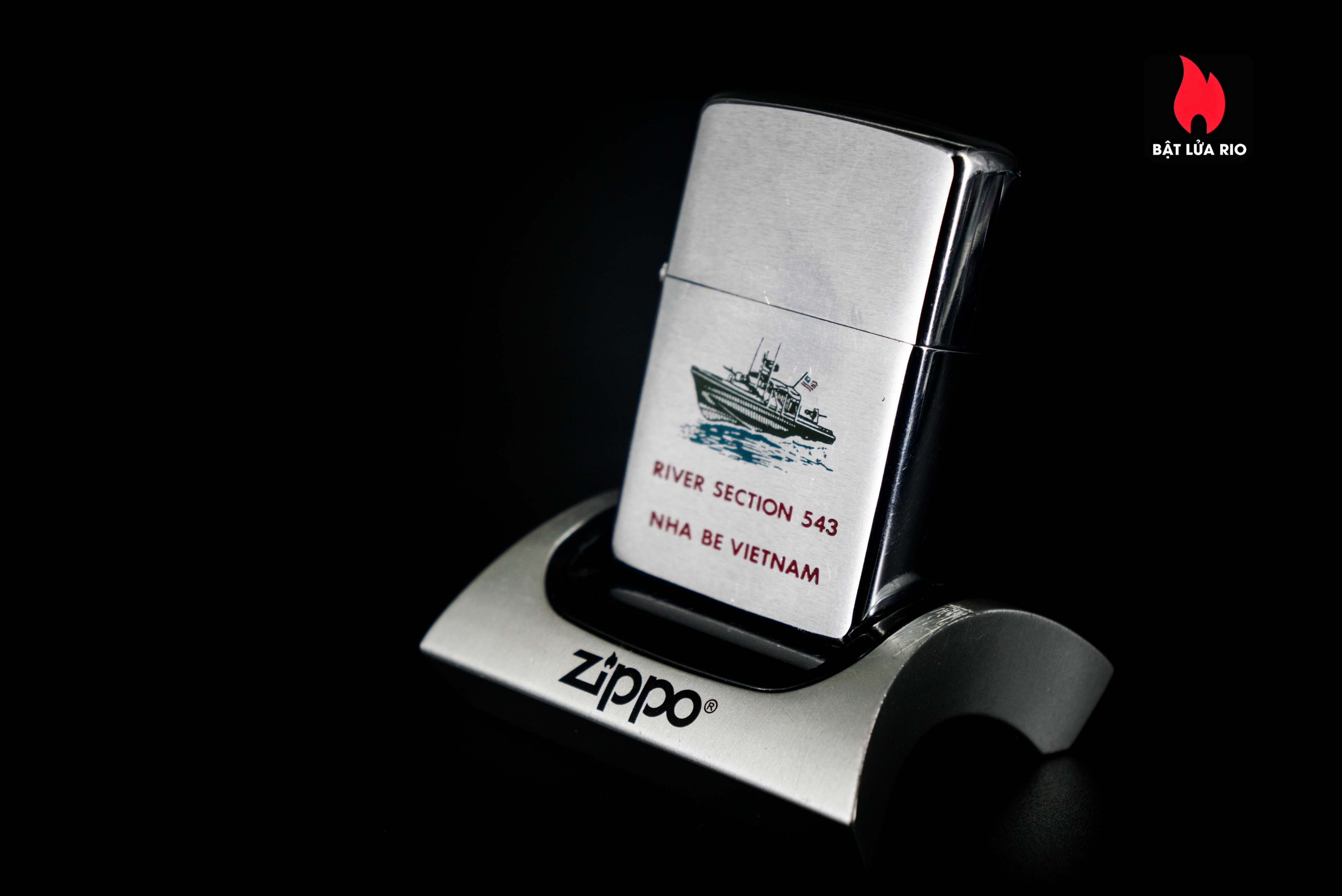 Zippo Xưa 1967 – VietNam War – River Section 543 – Nha Be VietNam 28