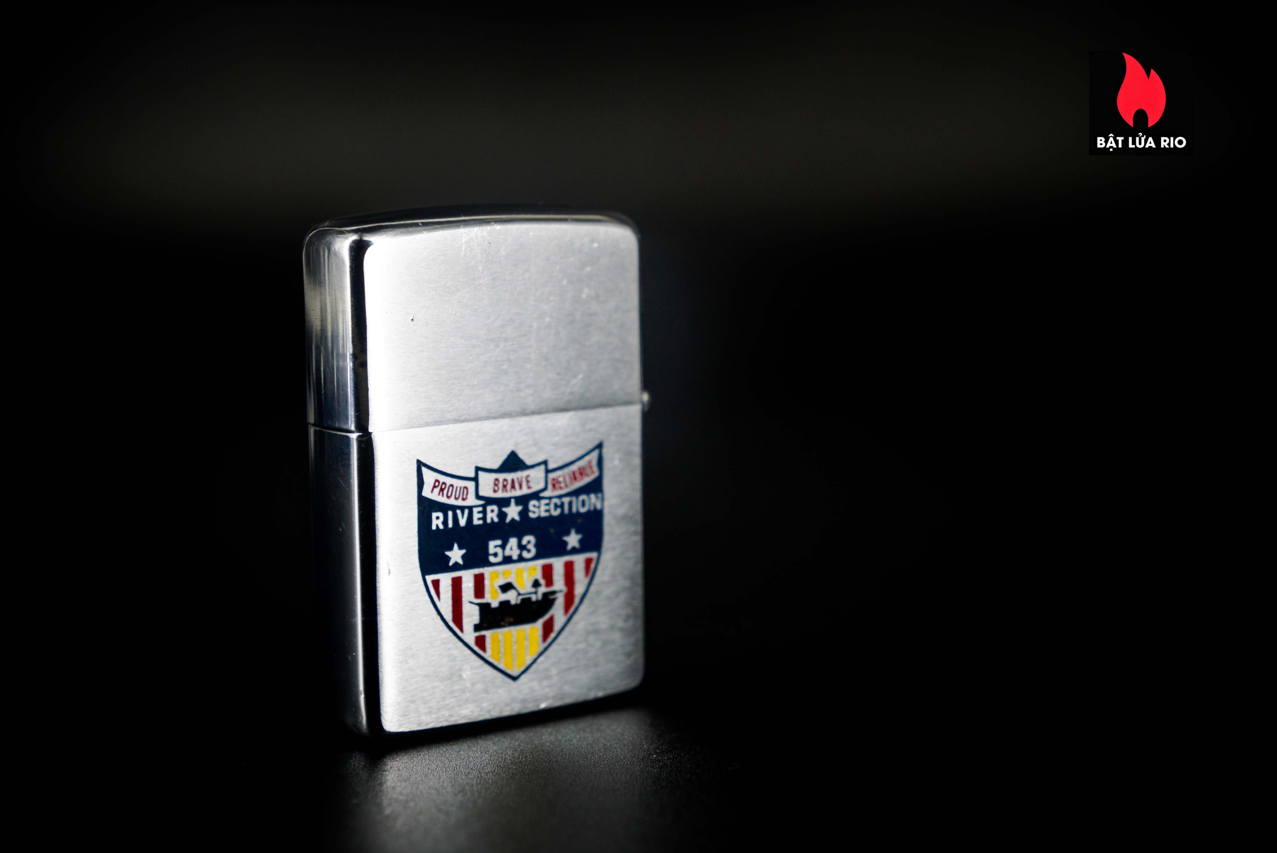 Zippo Xưa 1967 – VietNam War – River Section 543 – Nha Be VietNam 6
