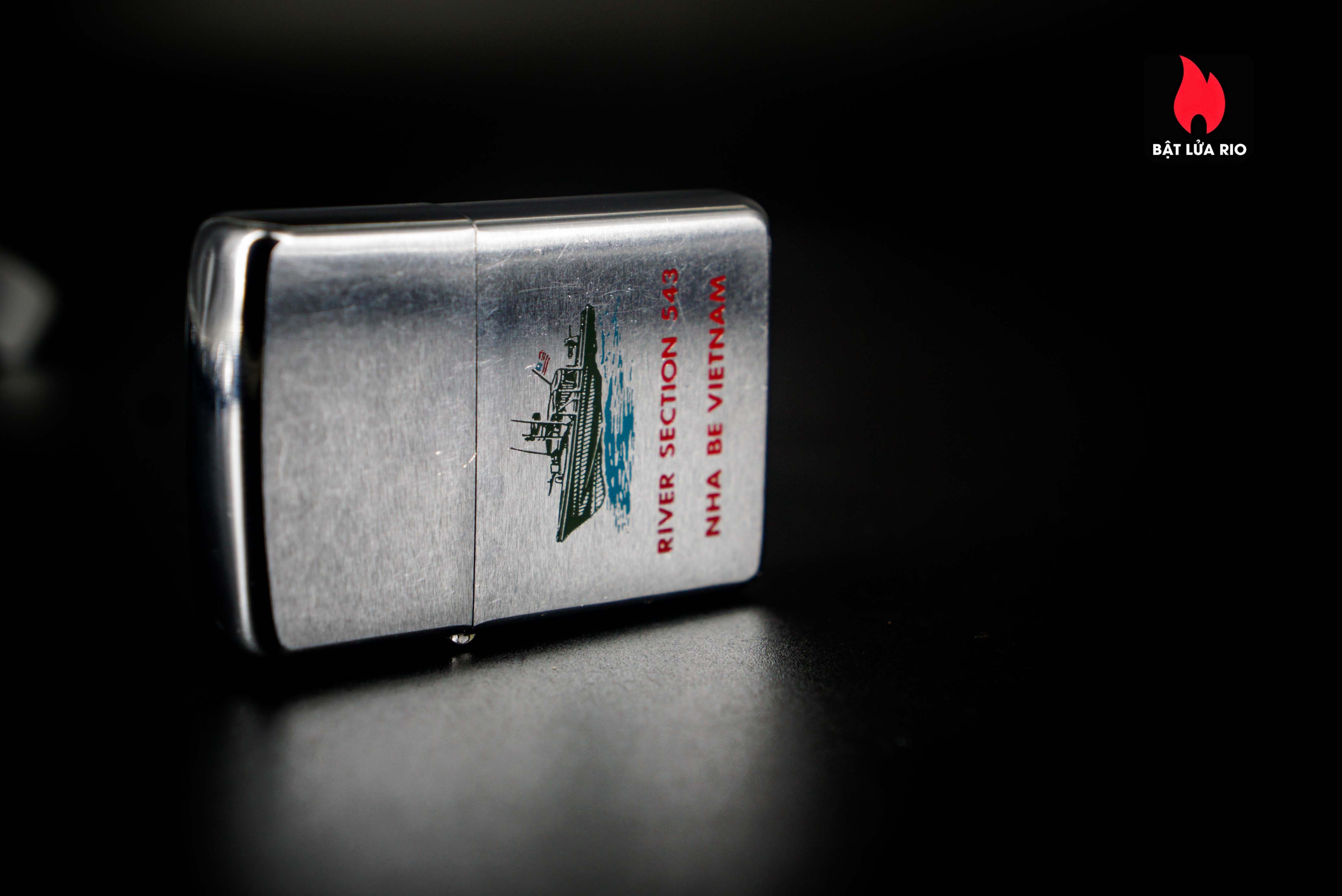 Zippo Xưa 1967 – VietNam War – River Section 543 – Nha Be VietNam 9