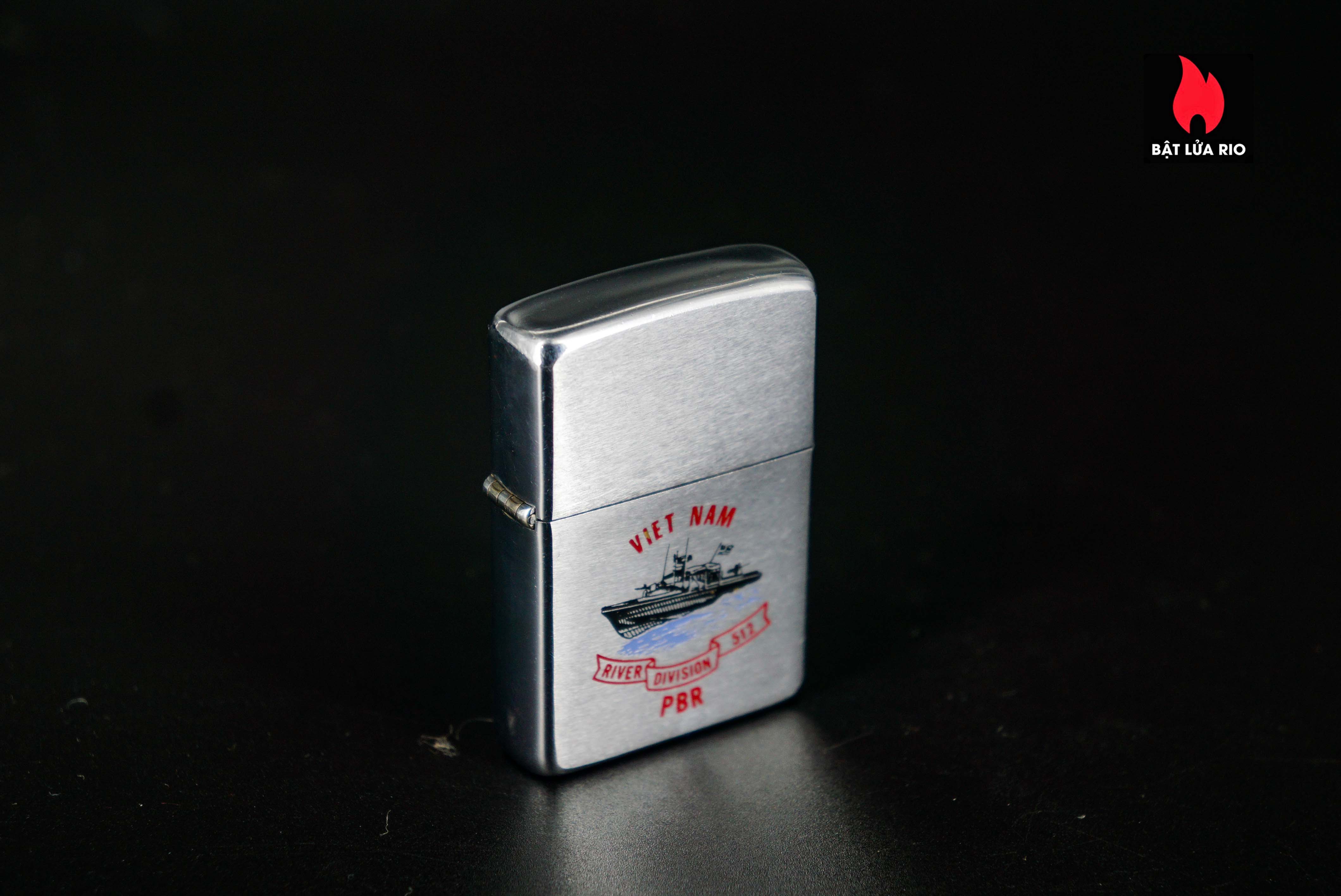 Zippo Xưa 1969 – VietNam War – Sư Đoàn Sông 512 – VietNam River Division 512 PBR 15