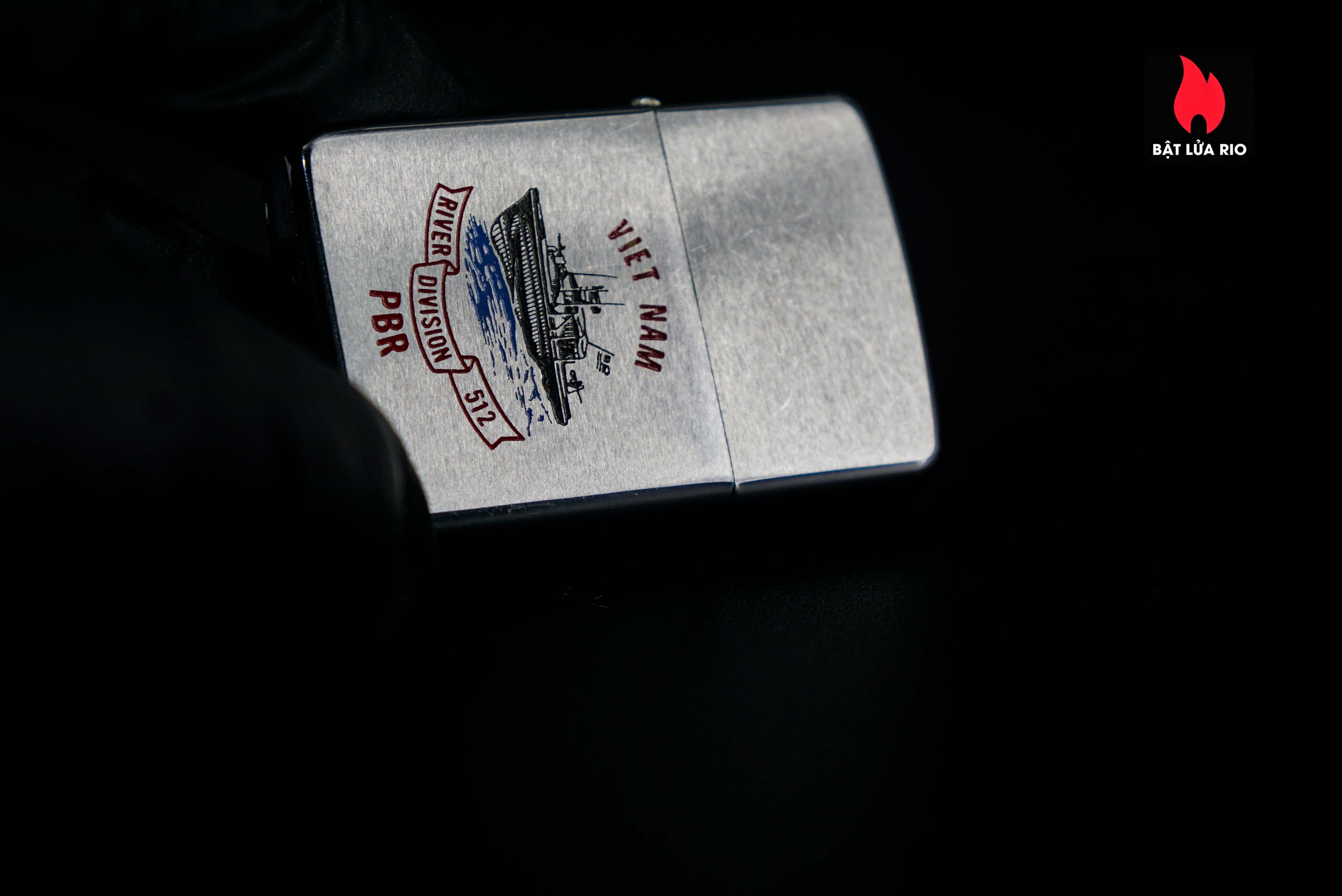 Zippo Xưa 1969 – VietNam War – Sư Đoàn Sông 512 – VietNam River Division 512 PBR 22