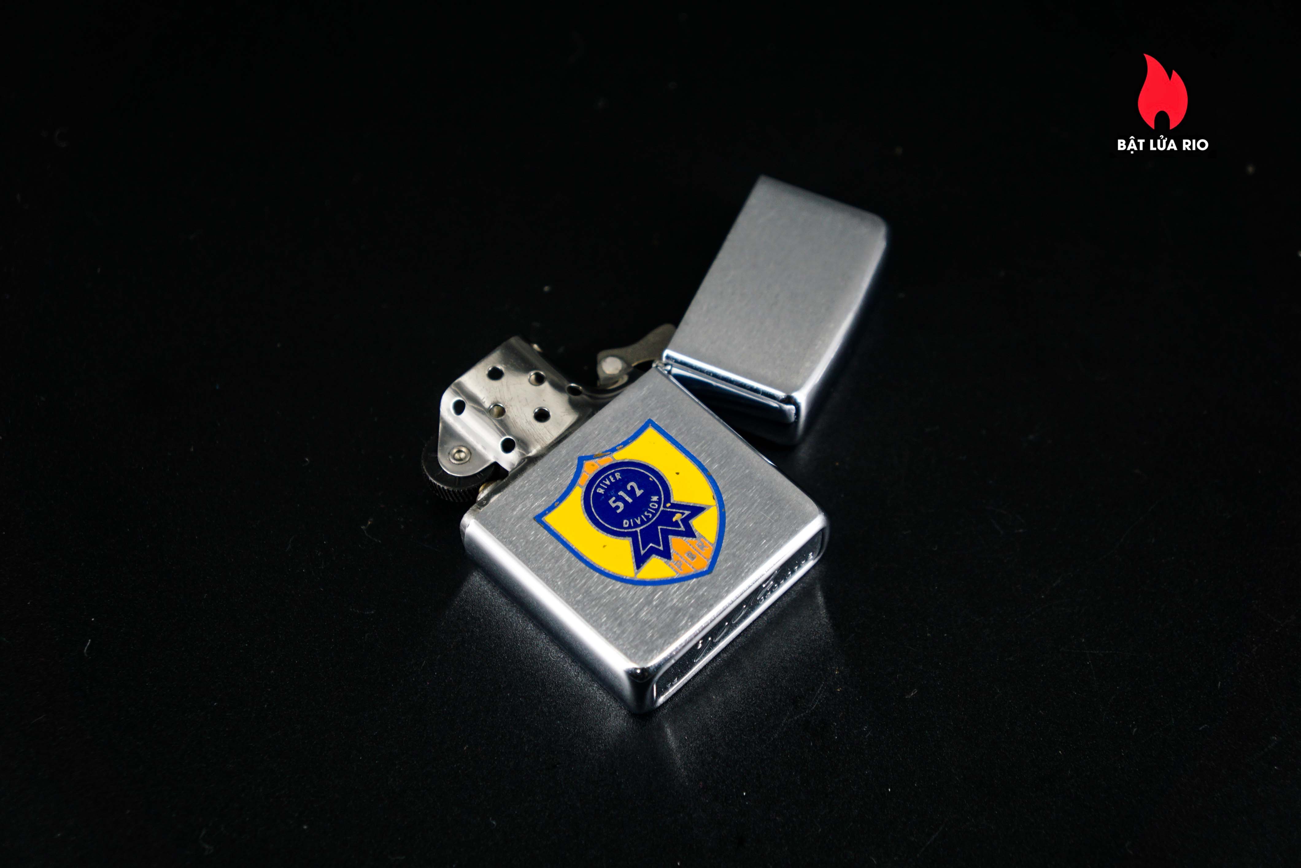 Zippo Xưa 1969 – VietNam War – Sư Đoàn Sông 512 – VietNam River Division 512 PBR 3