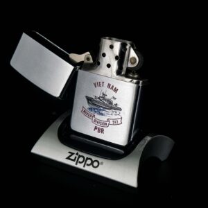 Zippo Xưa 1969 – VietNam War – Sư Đoàn Sông 512 – VietNam River Division 512 PBR 8