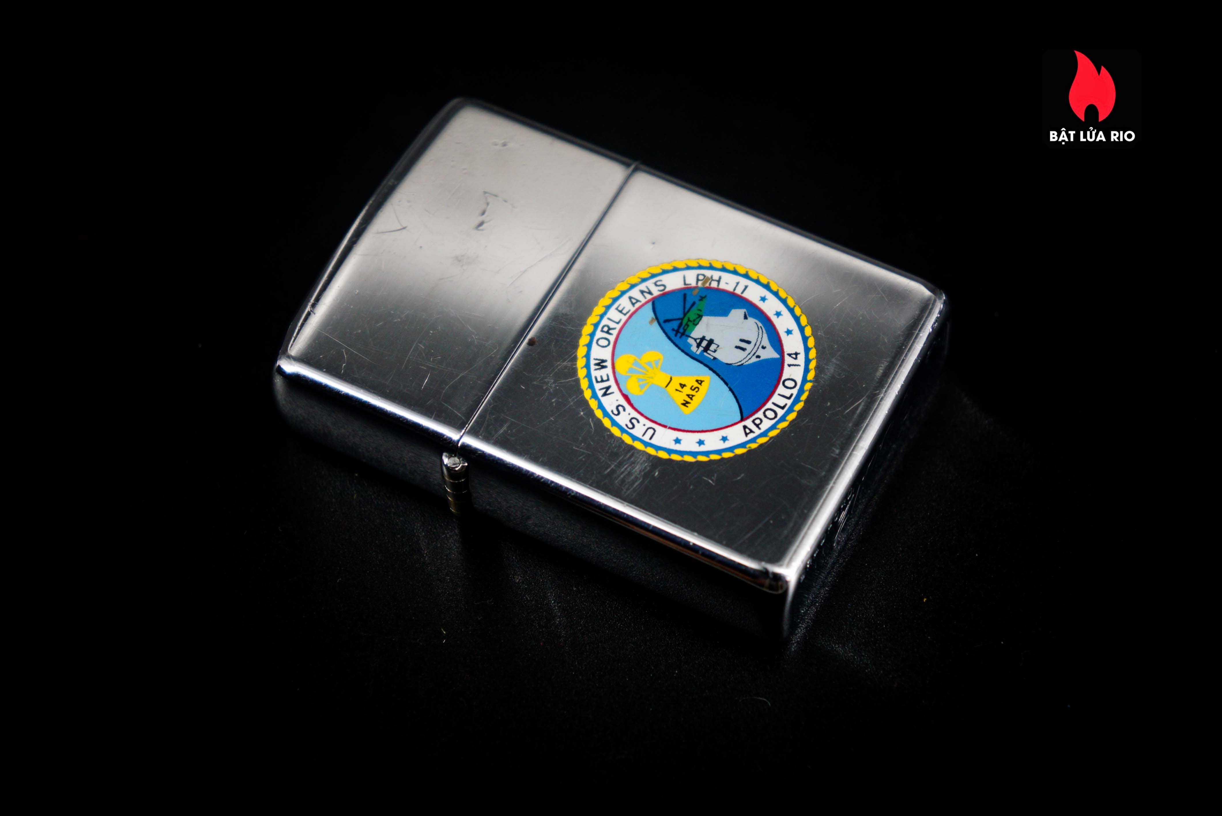 Zippo Xưa 1971 – Uss New Orleans LPH-1 – Apollo 14 – Town & Country 18
