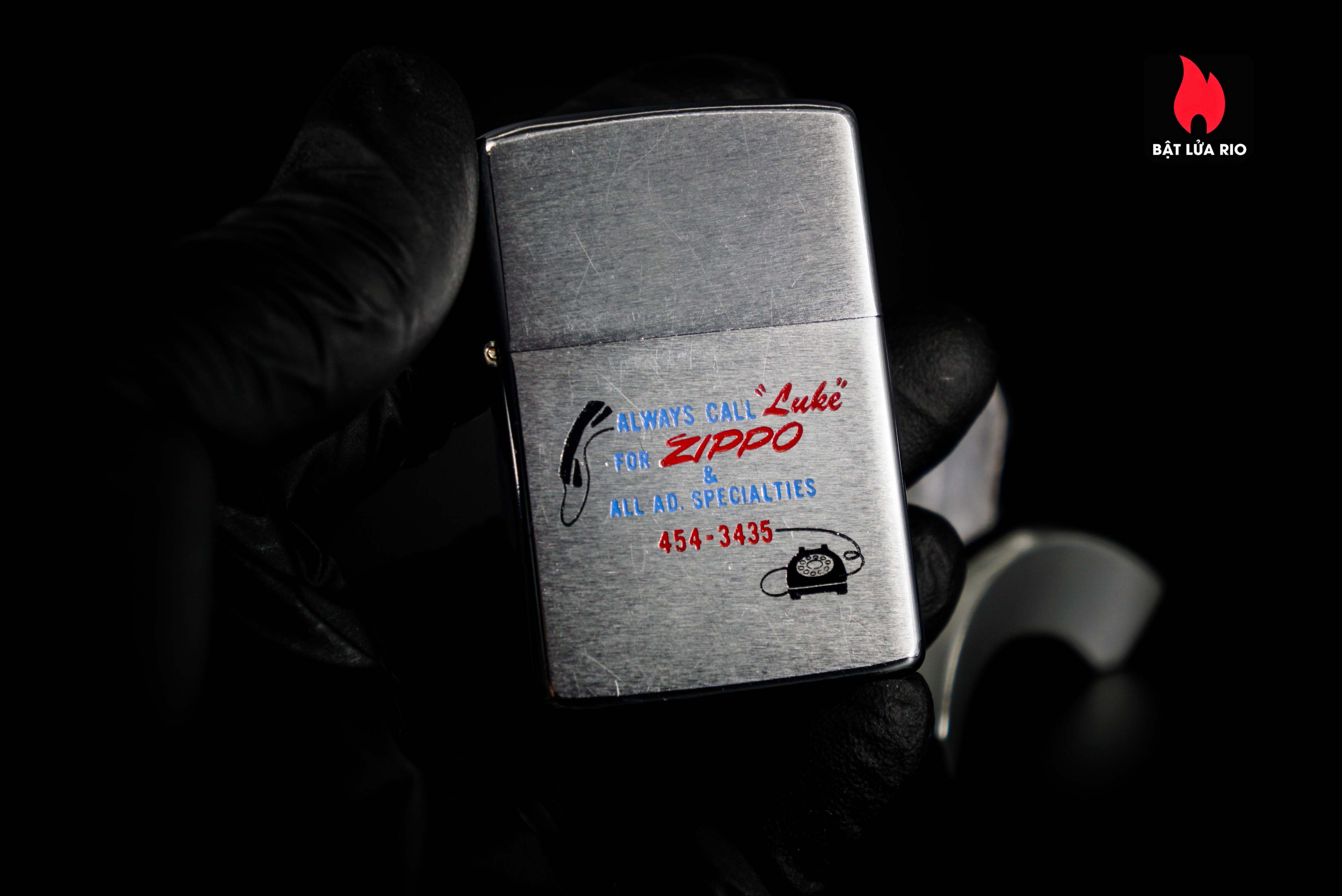 Zippo Xưa 1975 – Luke Salesman Zippo 45 Zippo Xưa 1975 – Luke Salesman Zippo 6