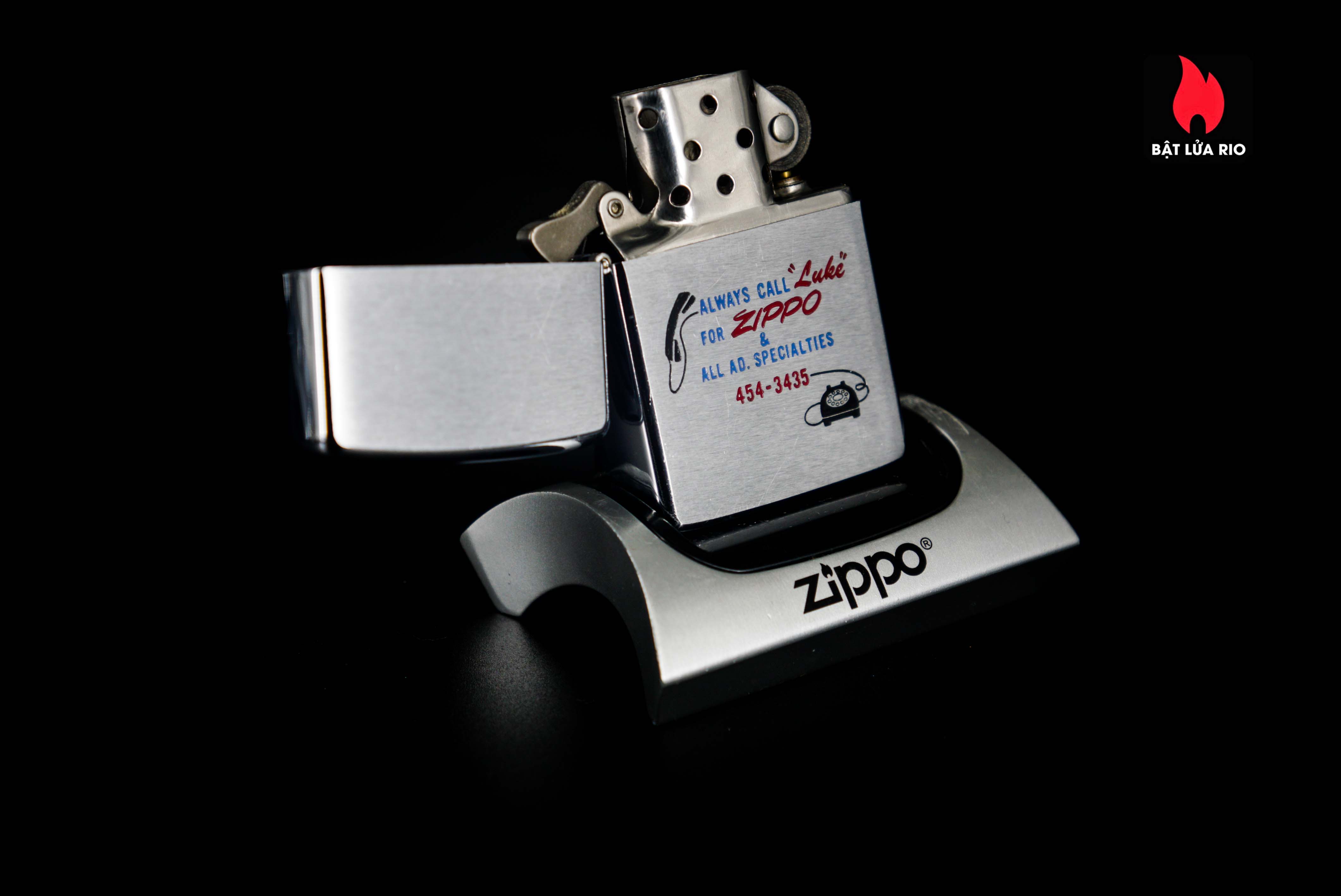 Zippo Xưa 1975 – Luke Salesman Zippo 42 Zippo Xưa 1975 – Luke Salesman Zippo 9