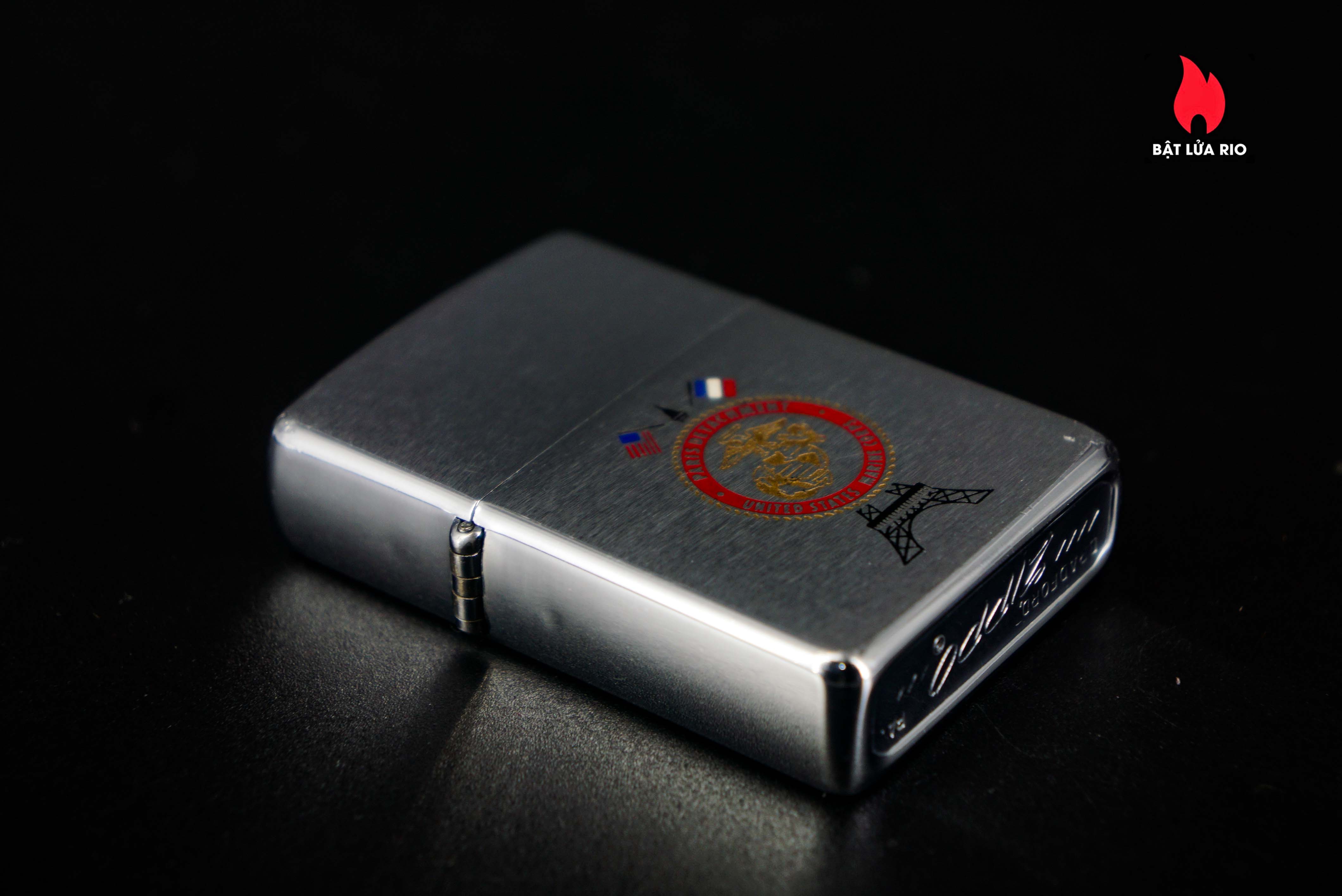 Zippo Xưa 1975 – United States Marine Corps – Paris Detachment 31 Zippo Xưa 1975 – United States Marine Corps – Paris Detachment 10