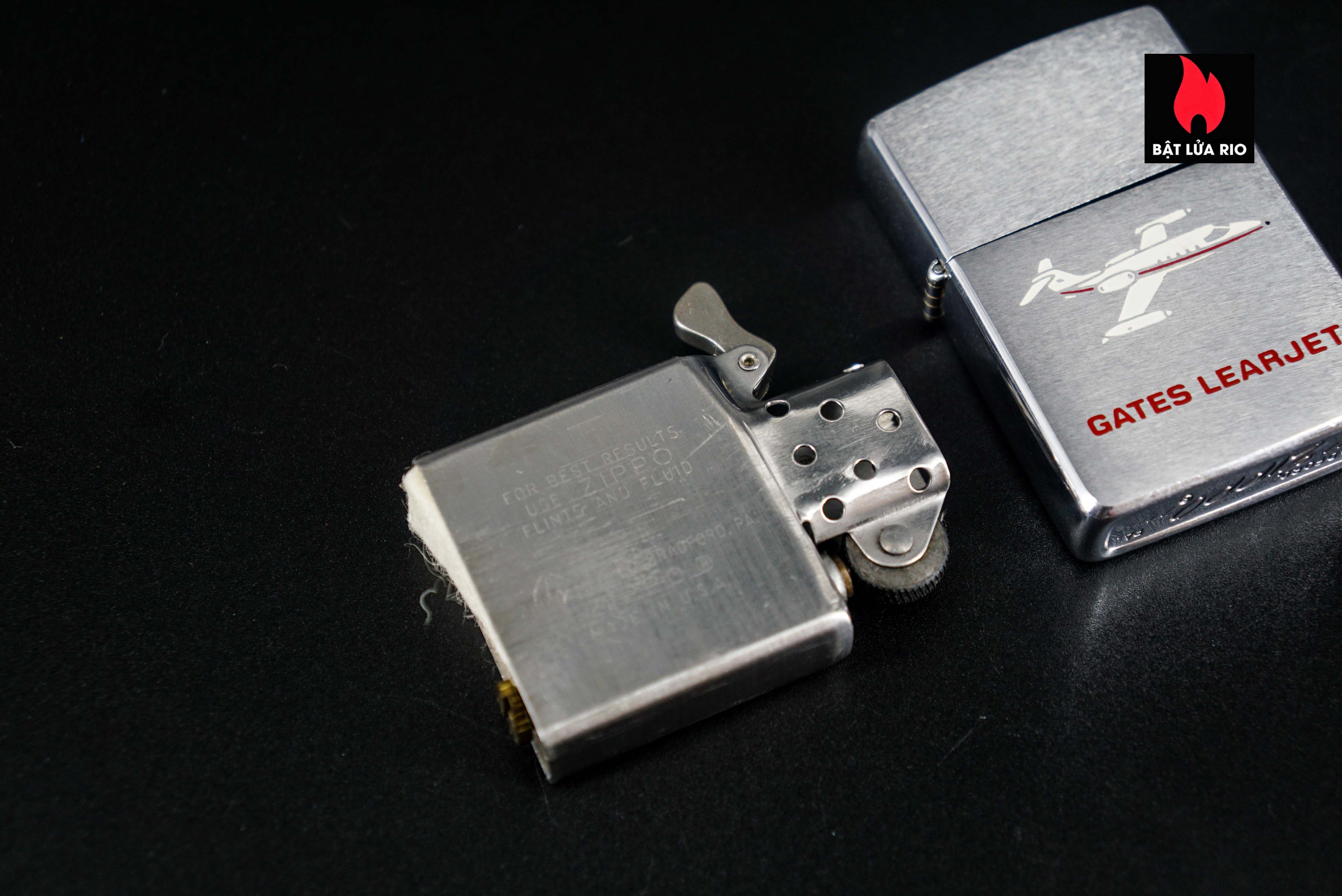 Zippo Xưa 1978 – Gates LearJet 7
