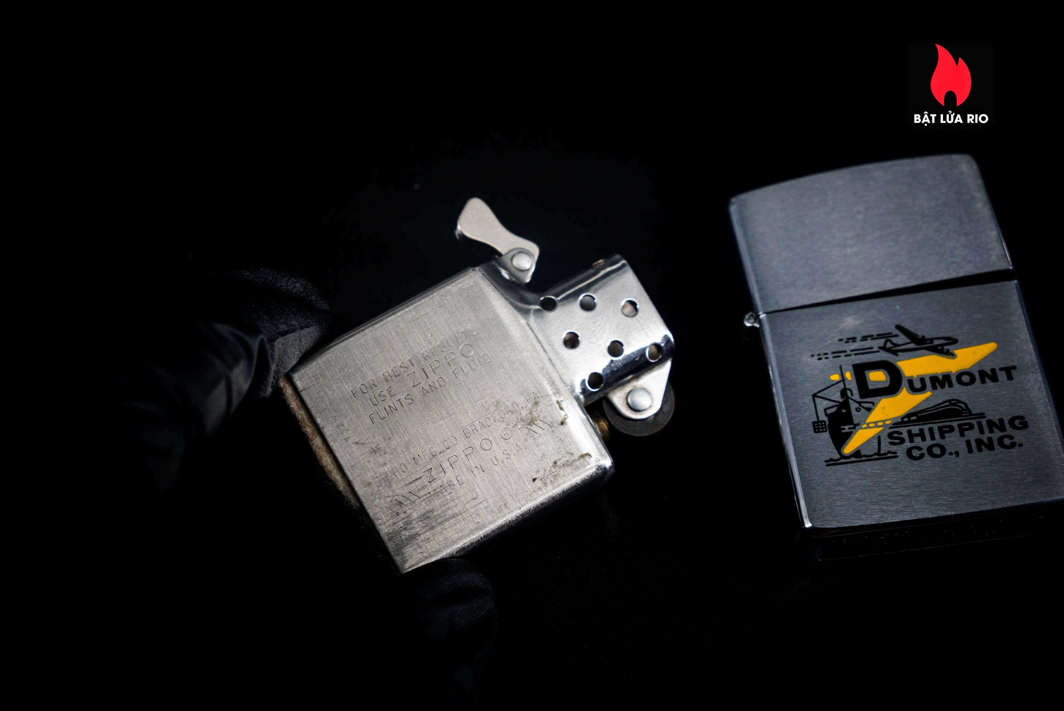 Zippo Xưa 1979 – Dumont Shipping Co 12
