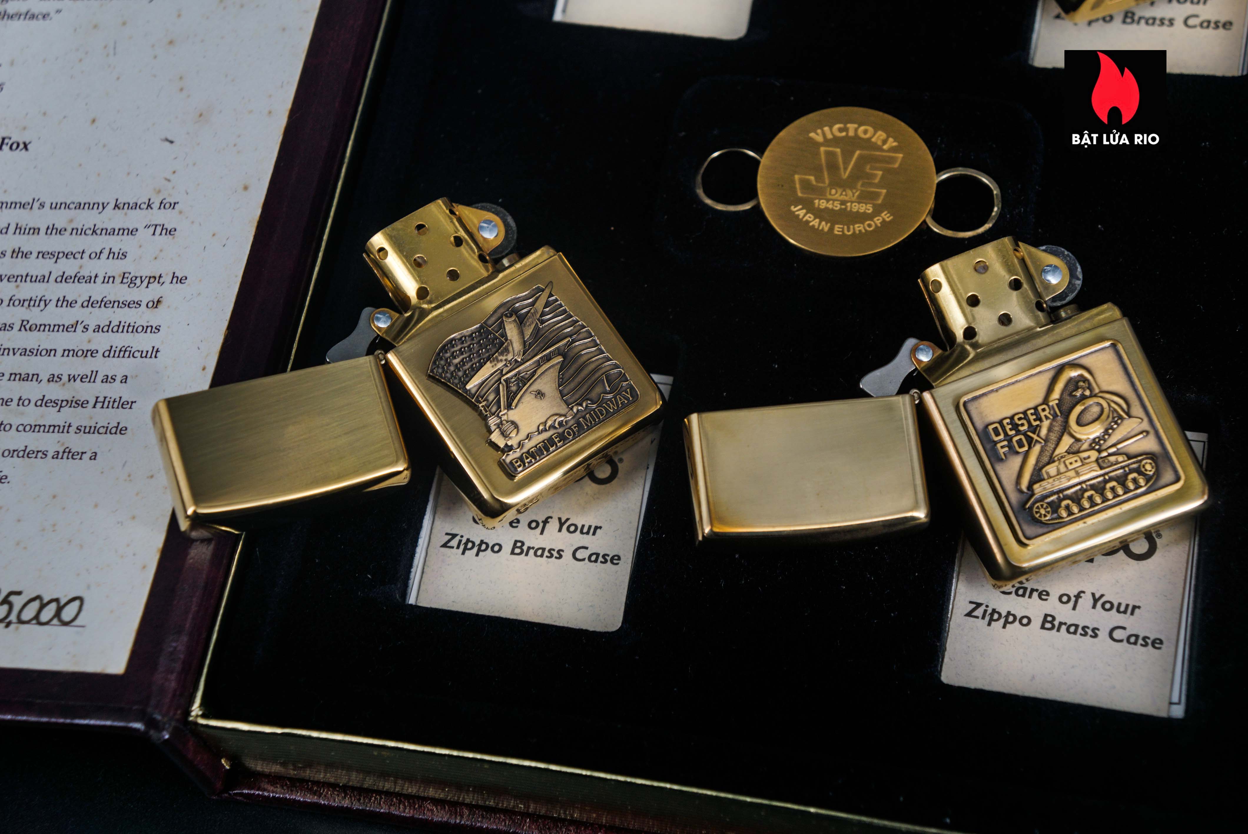 Set Zippo 1996 – World War II – Limited Edition Vol 2 – Limited 5930/25000 13