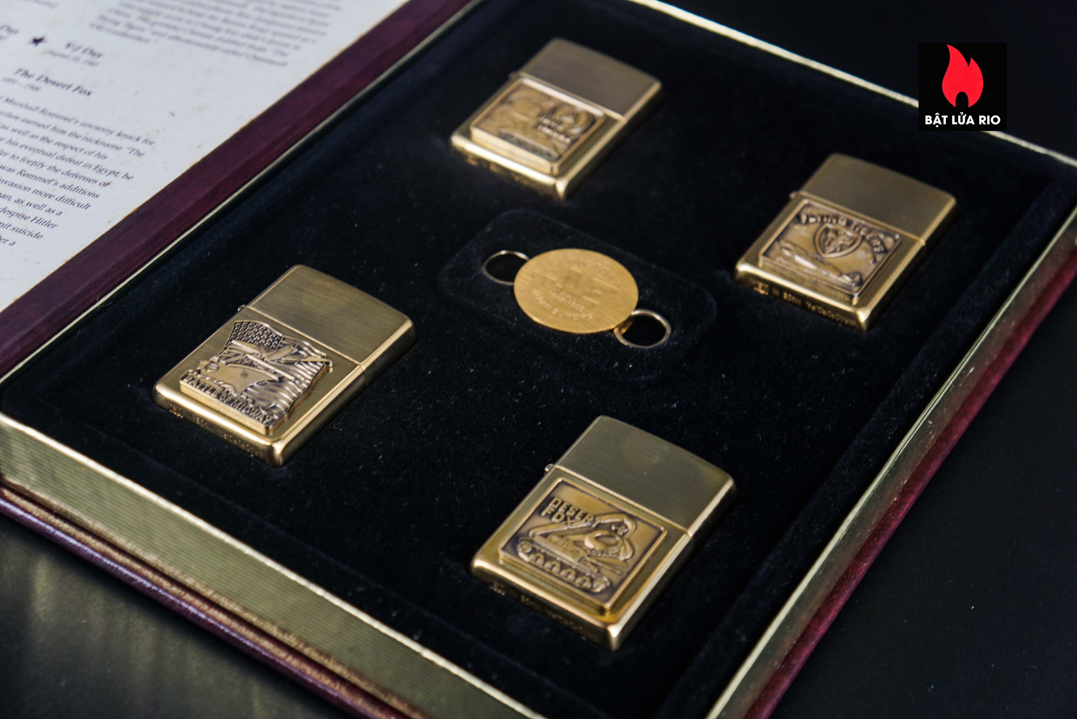 Set Zippo 1996 – World War II – Limited Edition Vol 2 – Limited 5930/25000 15
