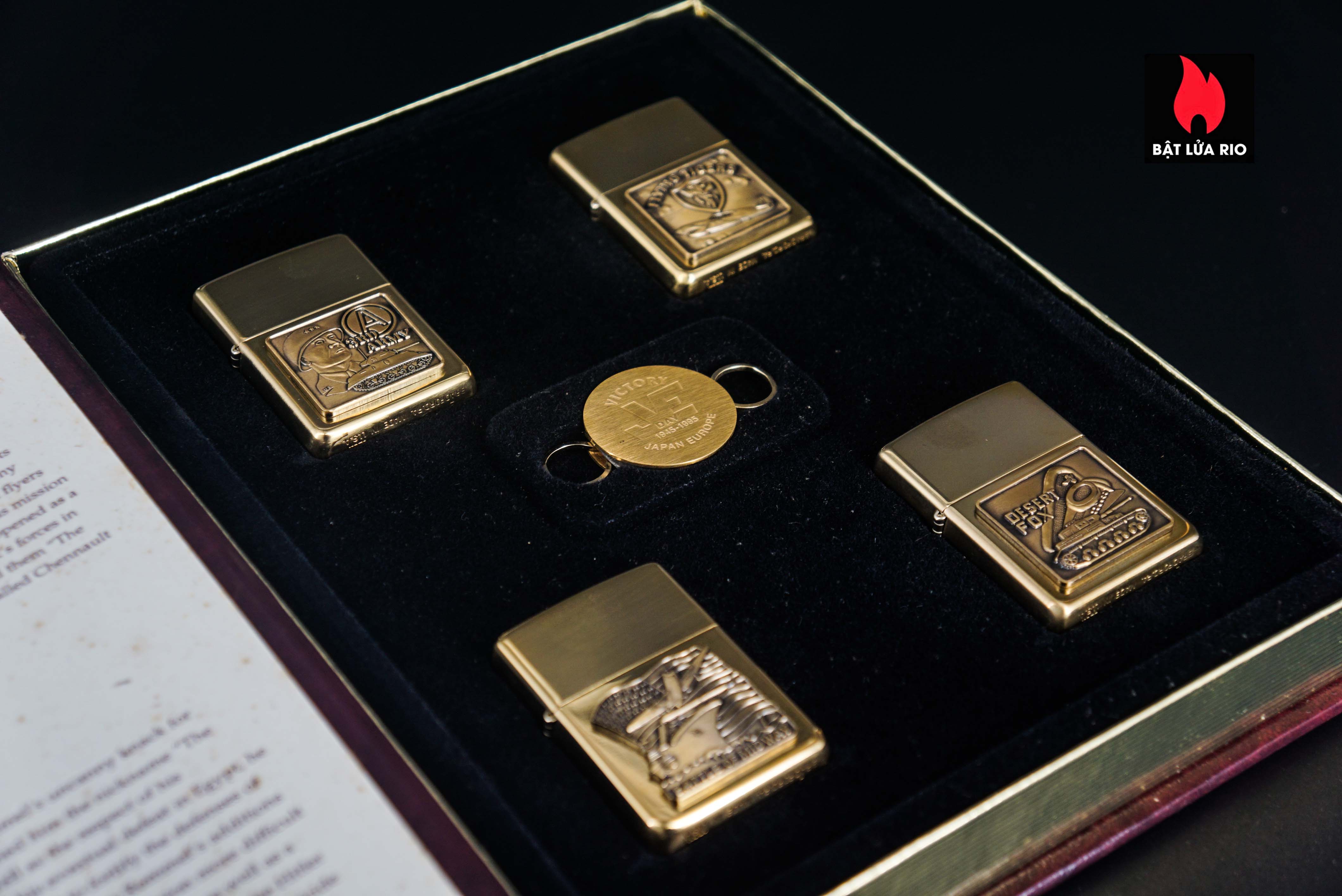 Set Zippo 1996 – World War II – Limited Edition Vol 2 – Limited 5930/25000 17