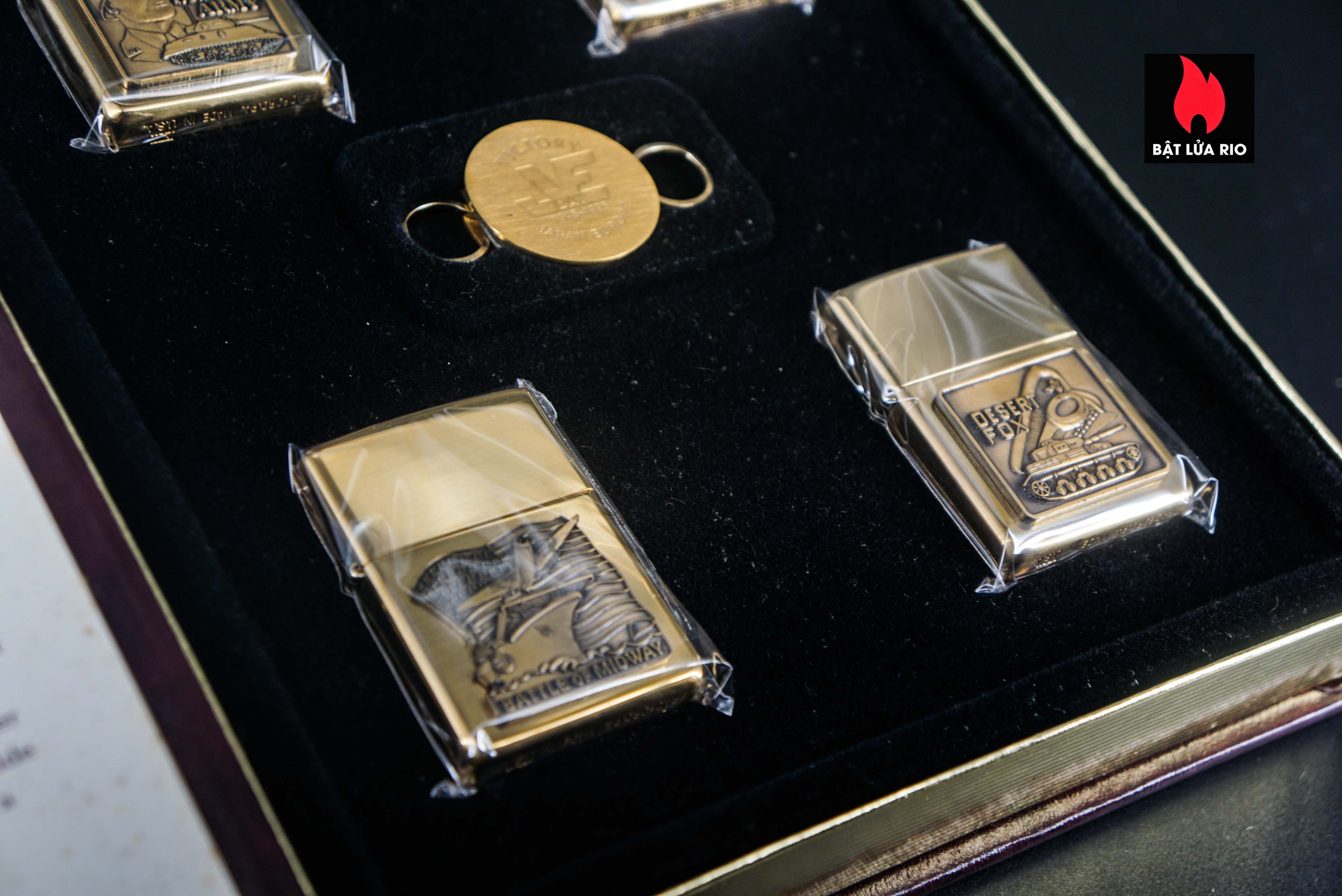 Set Zippo 1996 – World War II – Limited Edition Vol 2 – Limited 5930/25000 23