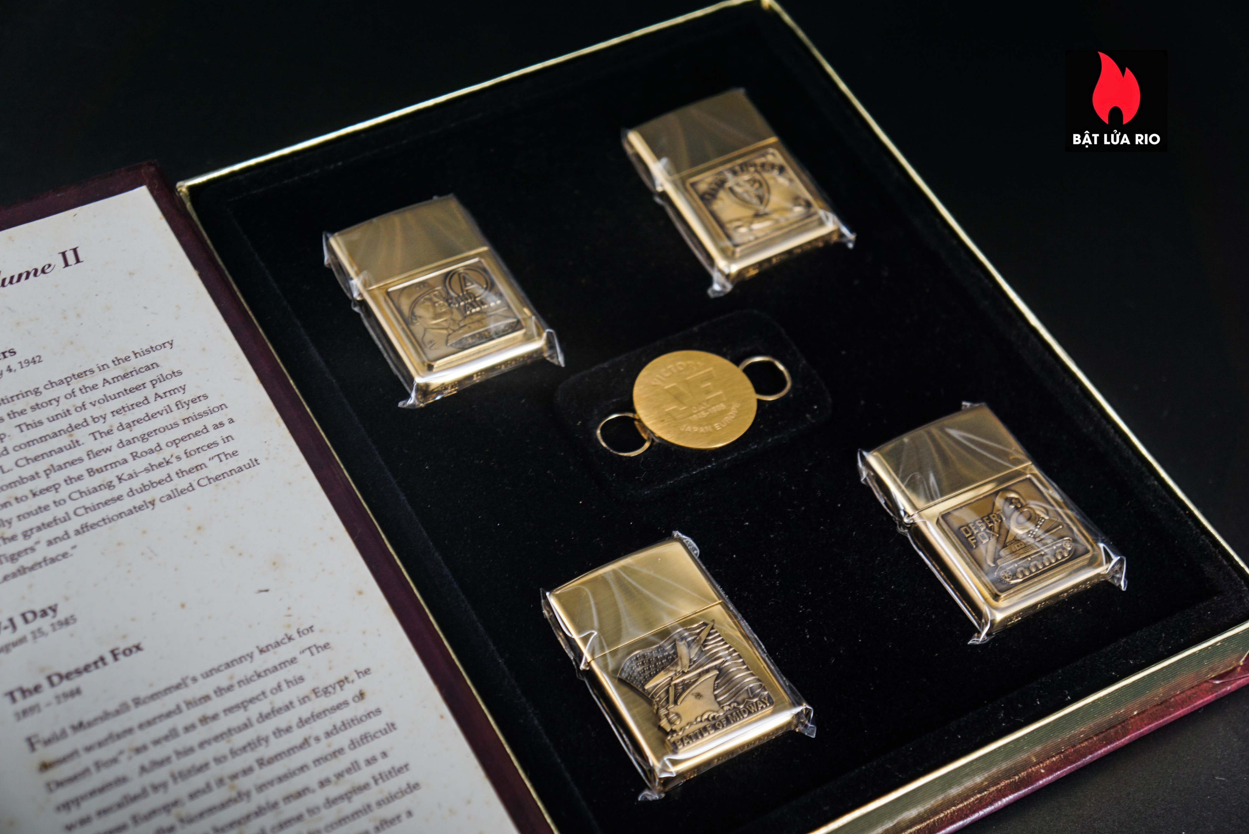 Set Zippo 1996 – World War II – Limited Edition Vol 2 – Limited 5930/25000 25