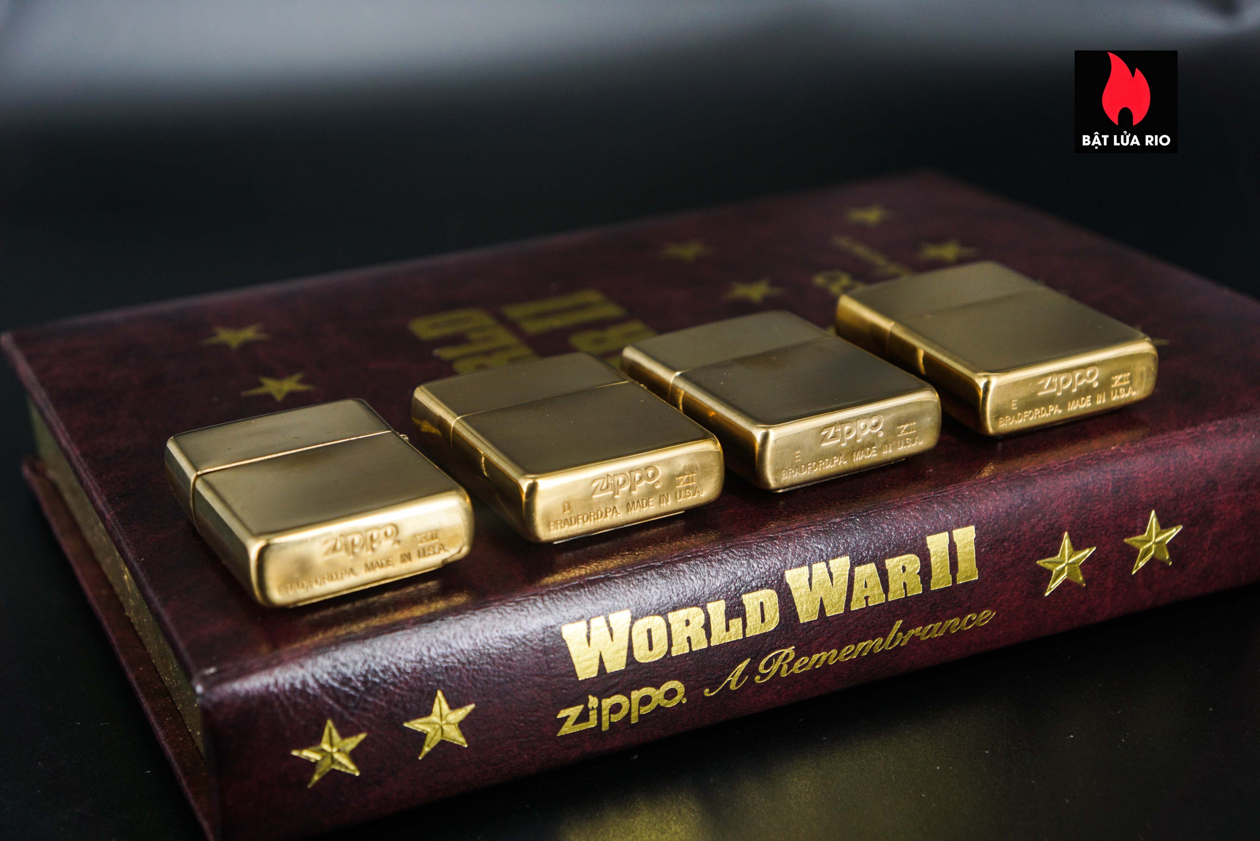 Set Zippo 1996 – World War II – Limited Edition Vol 2 – Limited 5930/25000 3