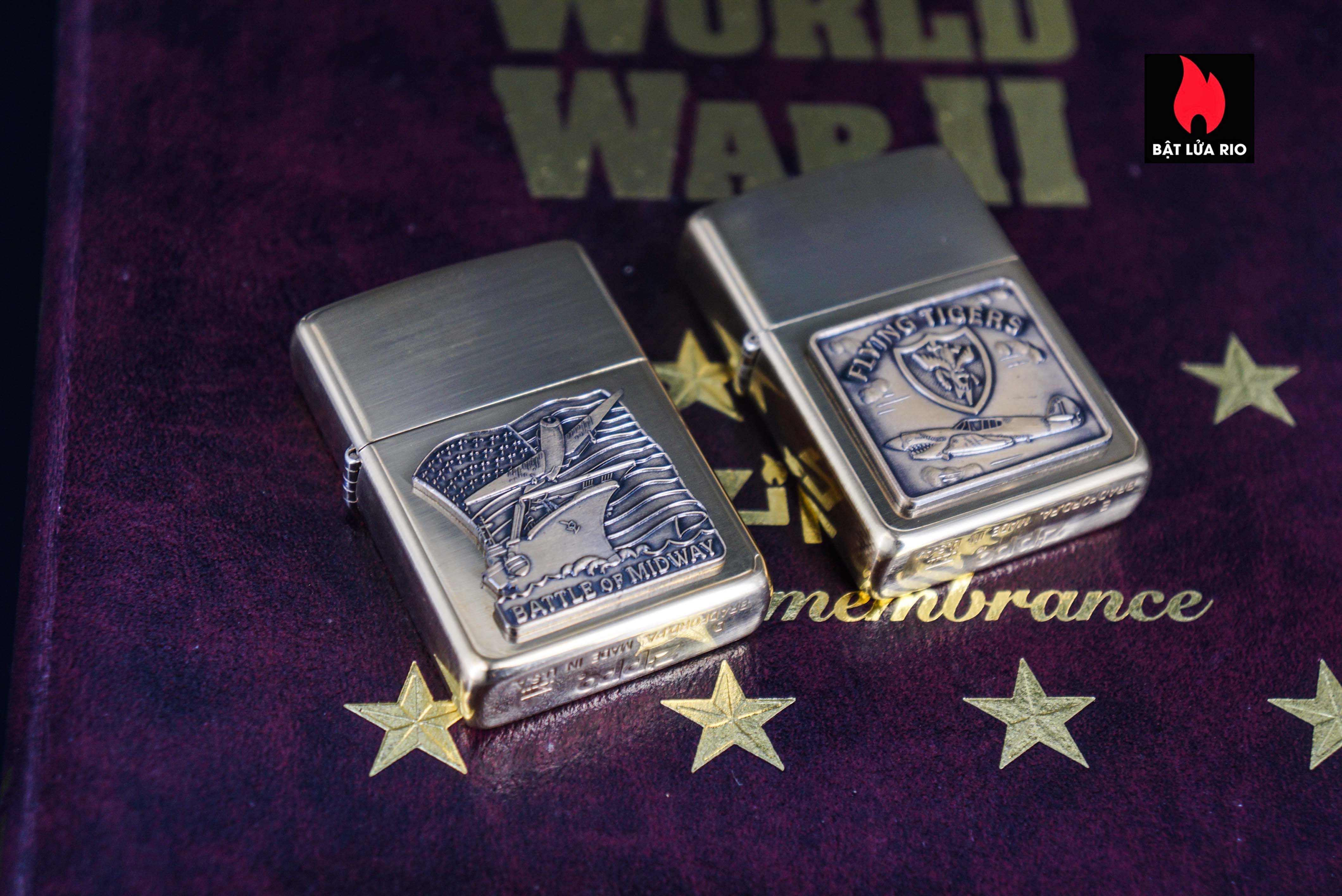 Set Zippo 1996 – World War II – Limited Edition Vol 2 – Limited 5930/25000 7