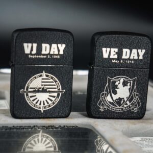 Set Zippo 2005 – Victory in Europe & Japan – WWII VE DAY & VJ DAY – 60th Anniversary – Limited 3539/5000 14