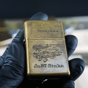 Set Zippo La Mã 1994 – Antique Brass – Vintage AirCraft Serries 10