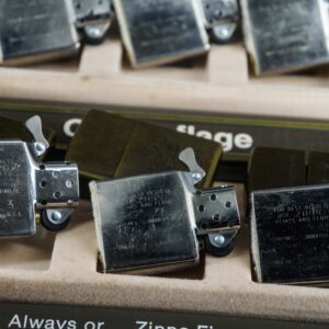 Set Zippo La Mã 1994 – Antique Brass – Vintage AirCraft Serries 2