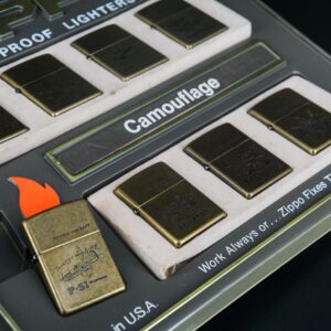 Set Zippo La Mã 1994 – Antique Brass – Vintage AirCraft Serries 38