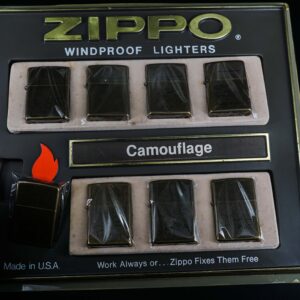 Set Zippo La Mã 1994 – Antique Brass – Vintage AirCraft Serries 39