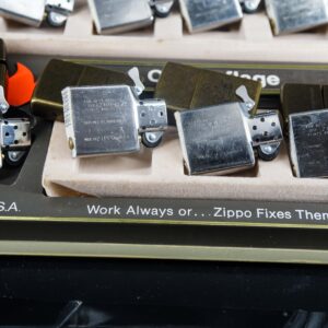 Set Zippo La Mã 1994 – Antique Brass – Vintage AirCraft Serries 6