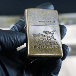 Set Zippo La Mã 1994 – Antique Brass – Vintage AirCraft Serries 9