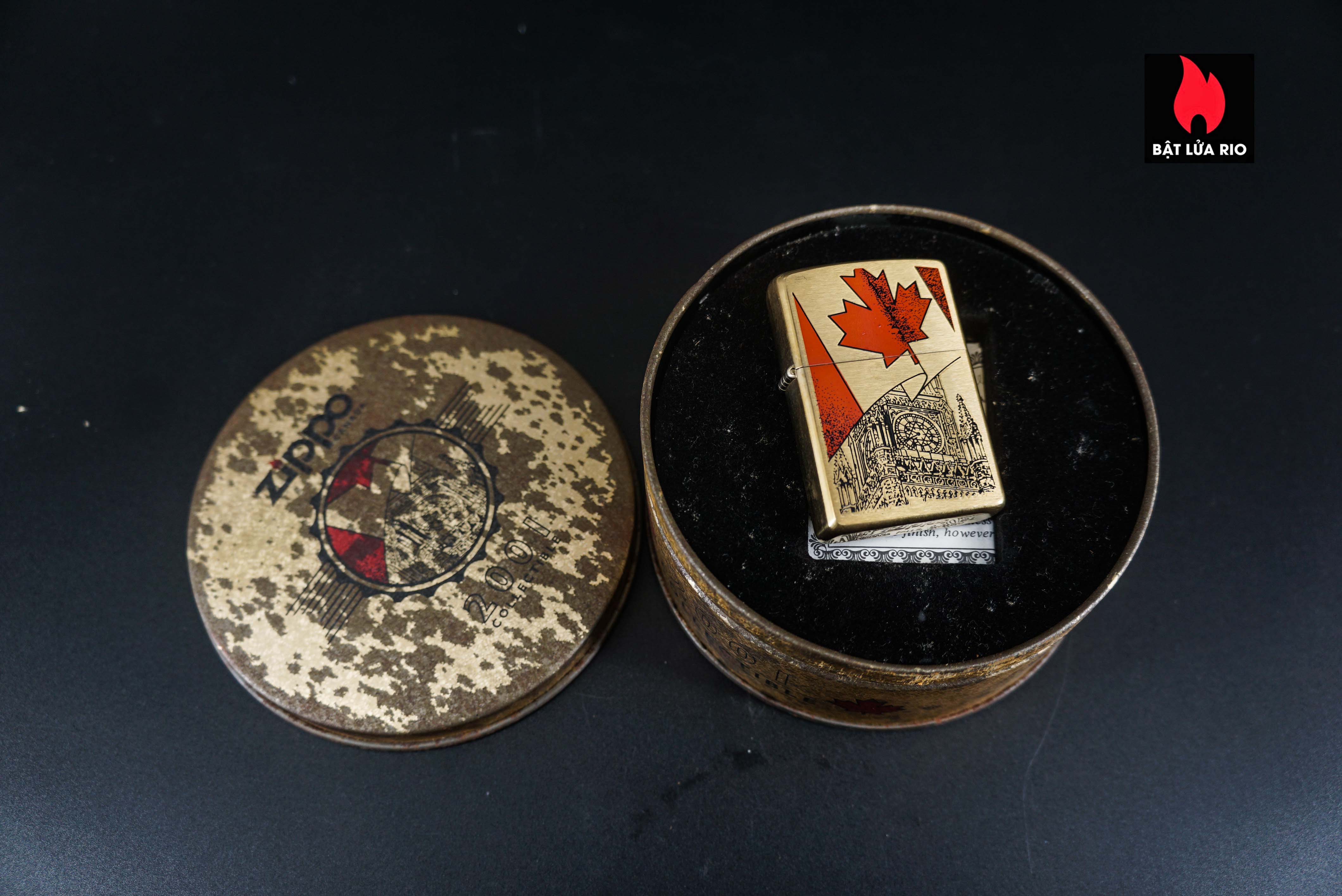 Zippo 2001 – Zippo Collectible 2001 Canada COTY 13