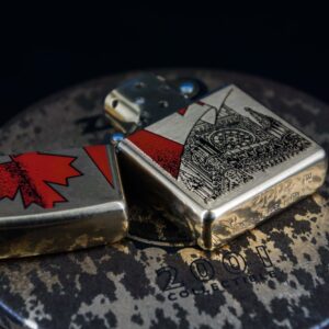 Zippo 2001 – Zippo Collectible 2001 Canada COTY 15
