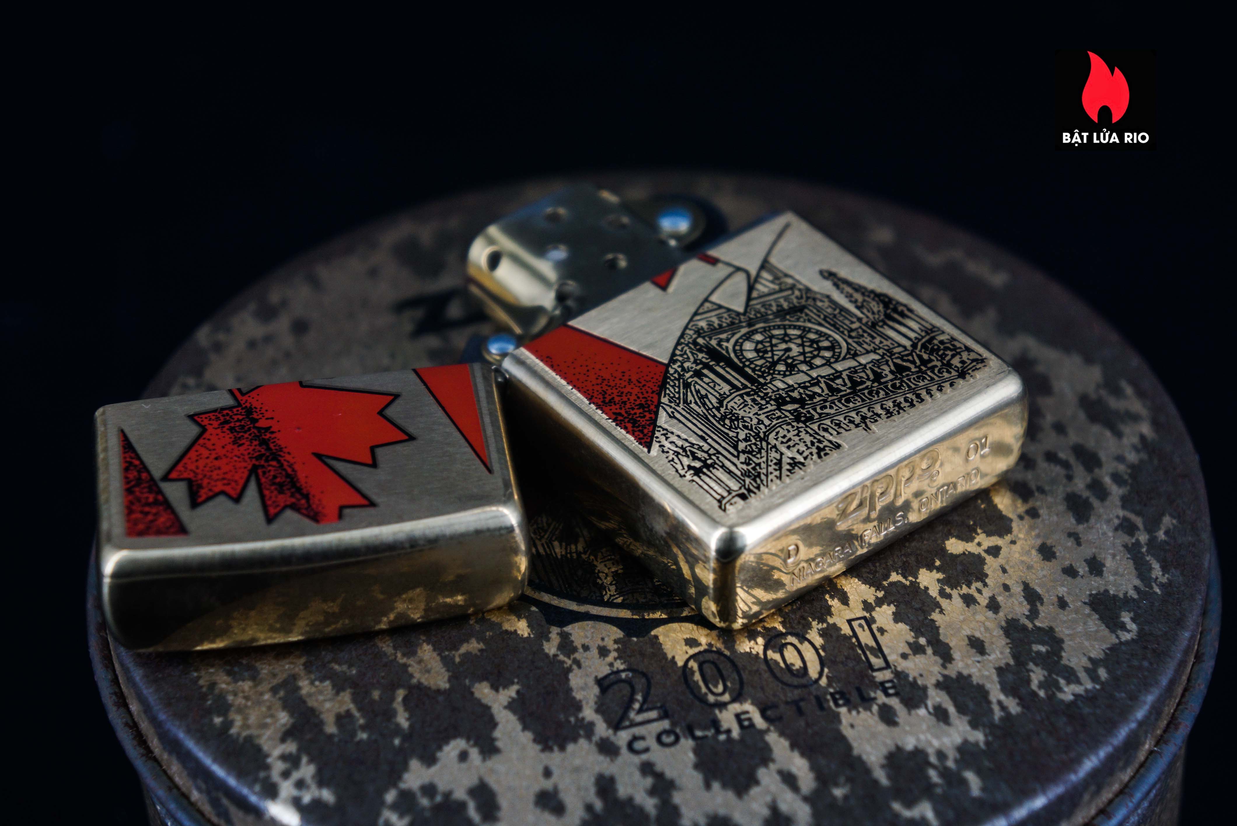 Zippo 2001 – Zippo Collectible 2001 Canada COTY 15