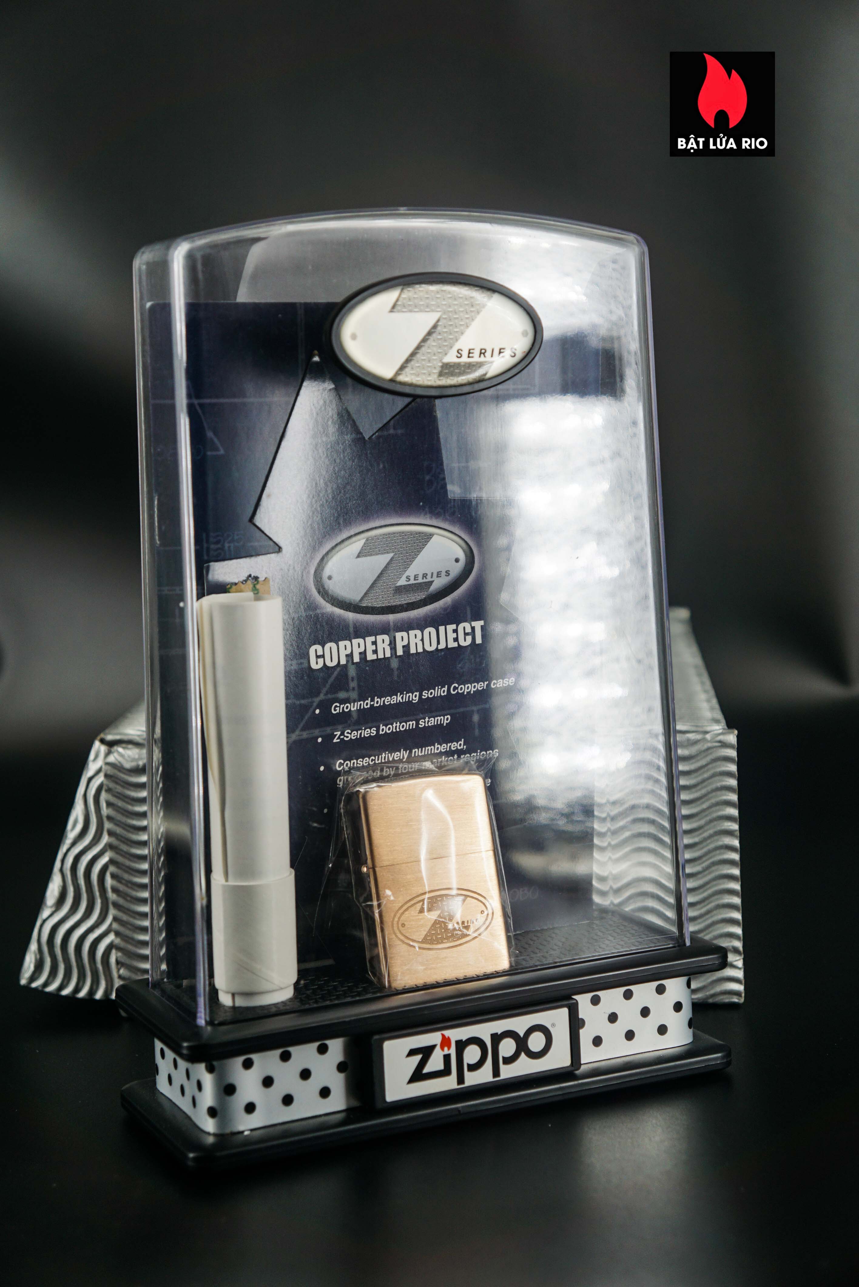 Zippo 2002 – Zippo Z-Series Copper Project – Click Member Edition 067/100 1