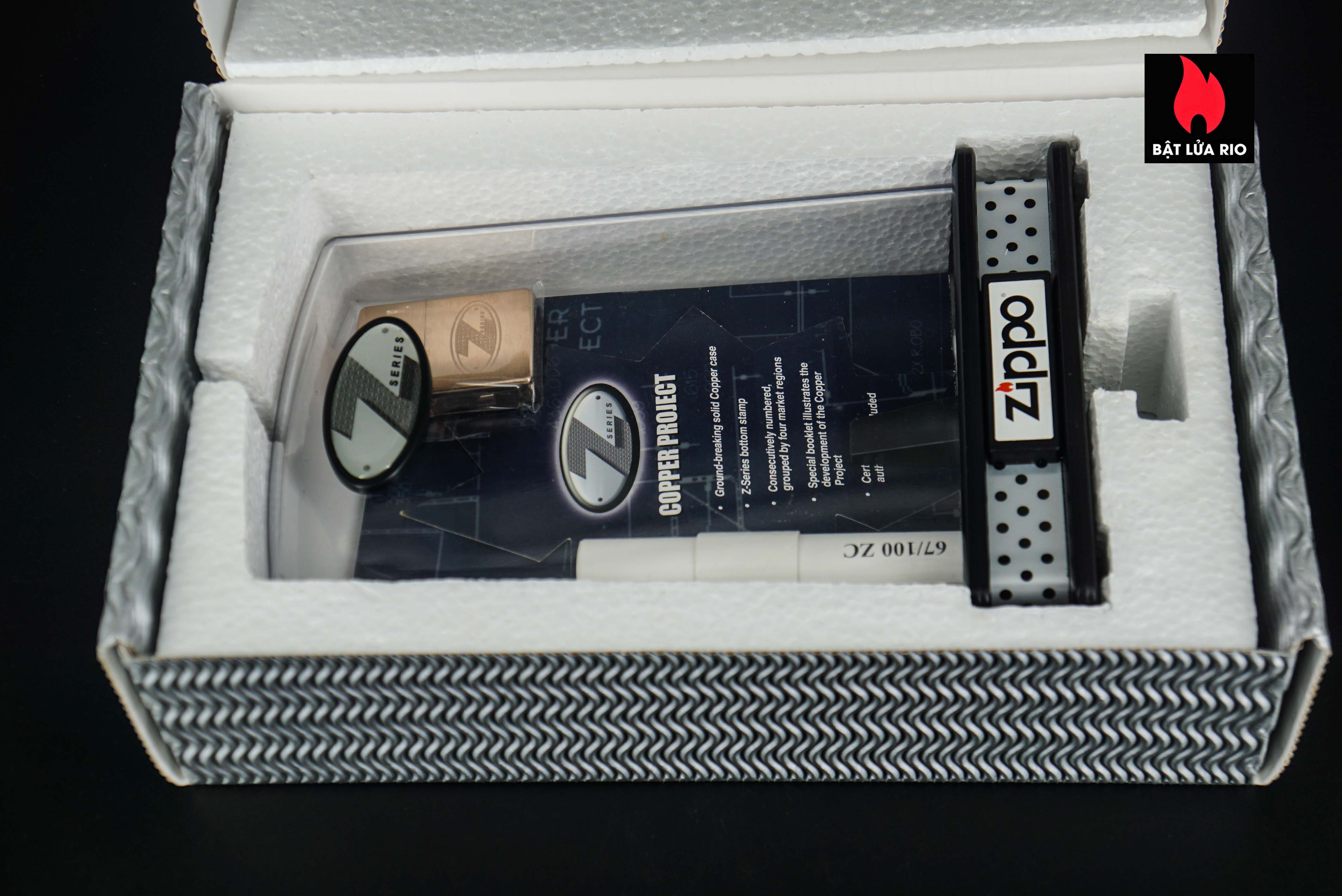 Zippo 2002 – Zippo Z-Series Copper Project – Click Member Edition 067/100 28