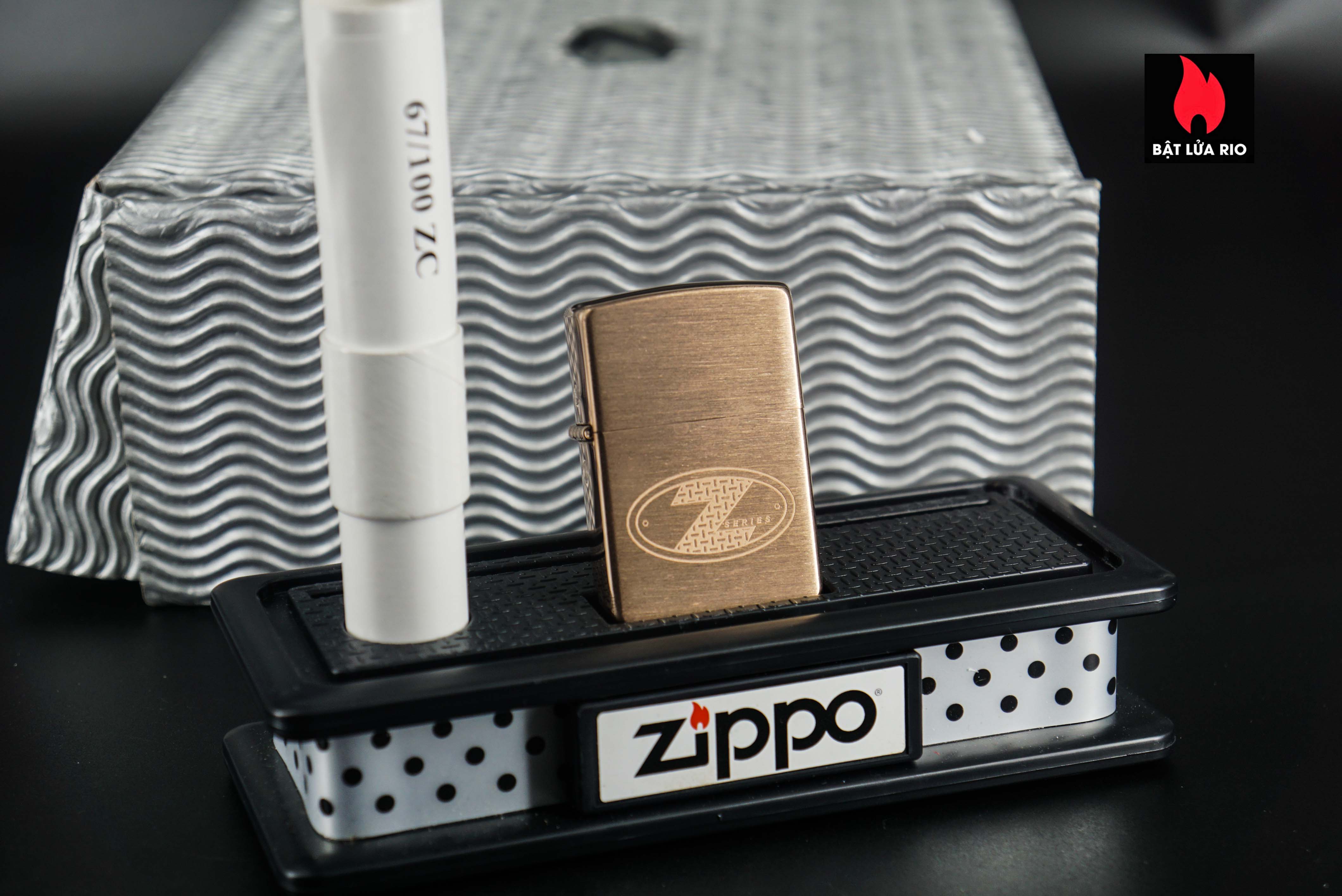 Zippo 2002 – Zippo Z-Series Copper Project – Click Member Edition 067/100