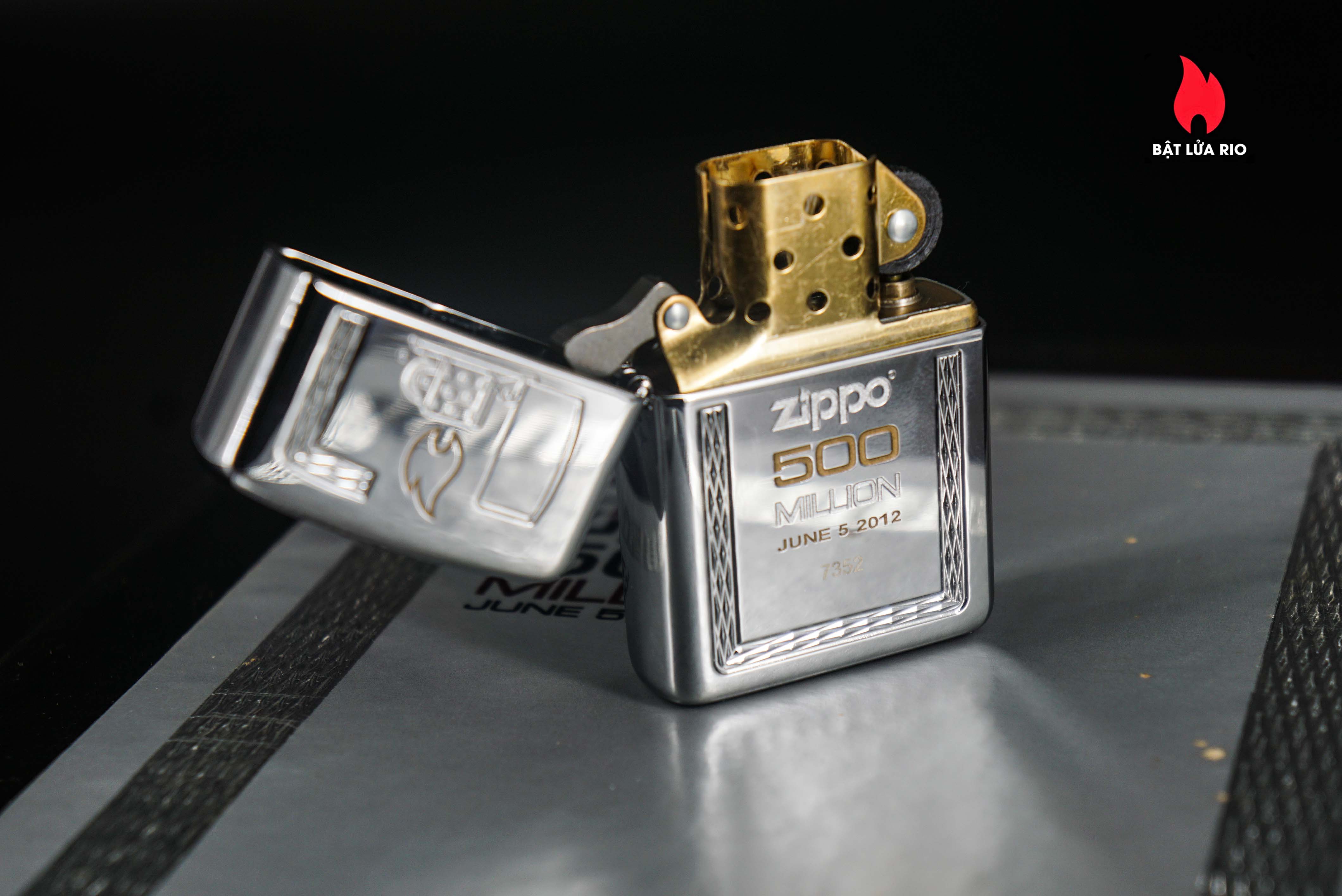 Zippo 2012 – 500 Million Limited Edition – Limited 7352/10000 11