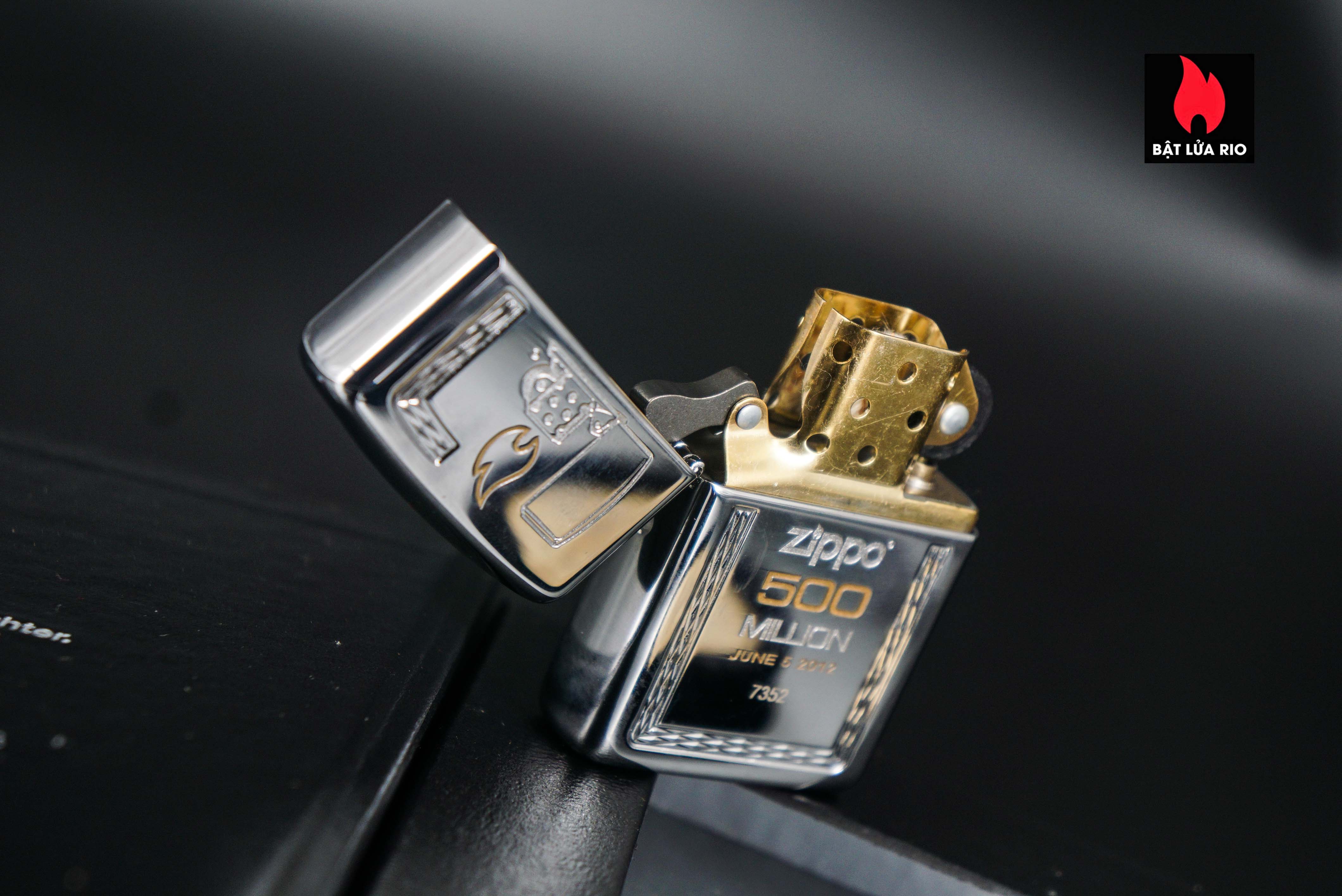 Zippo 2012 – 500 Million Limited Edition – Limited 7352/10000 12