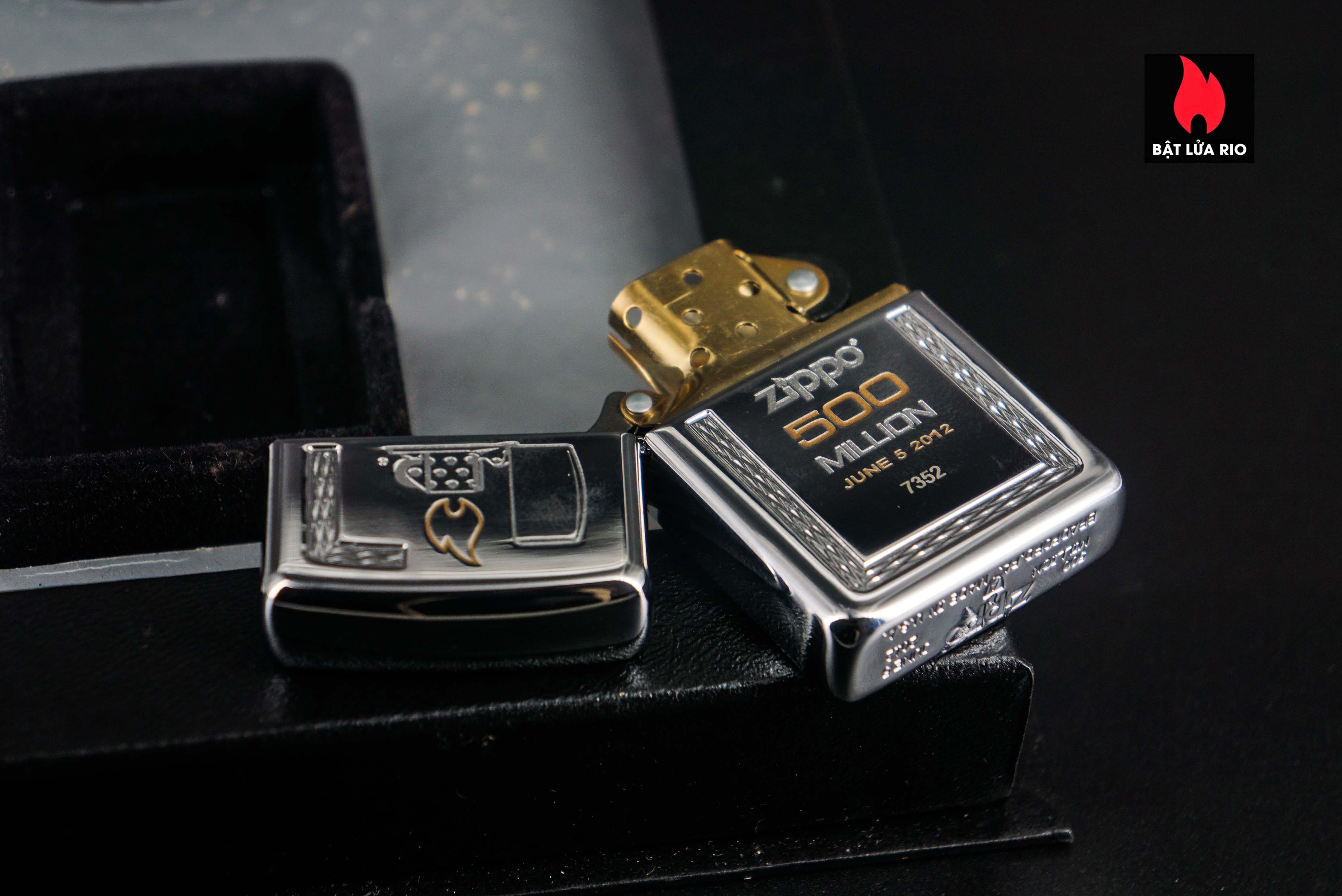 Zippo 2012 – 500 Million Limited Edition – Limited 7352/10000 13